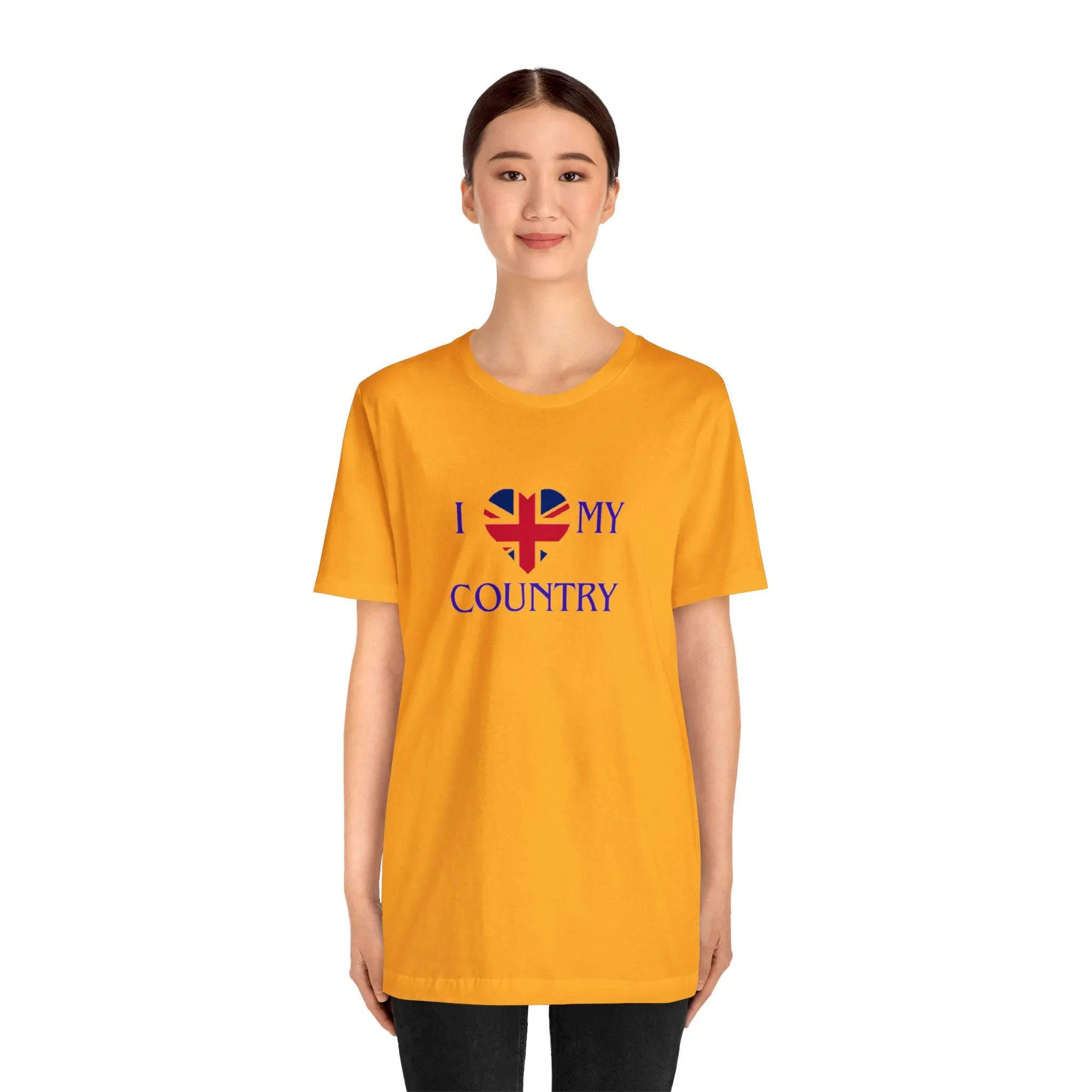 I love Great Britain Unisex Jersey Short Sleeve Tee