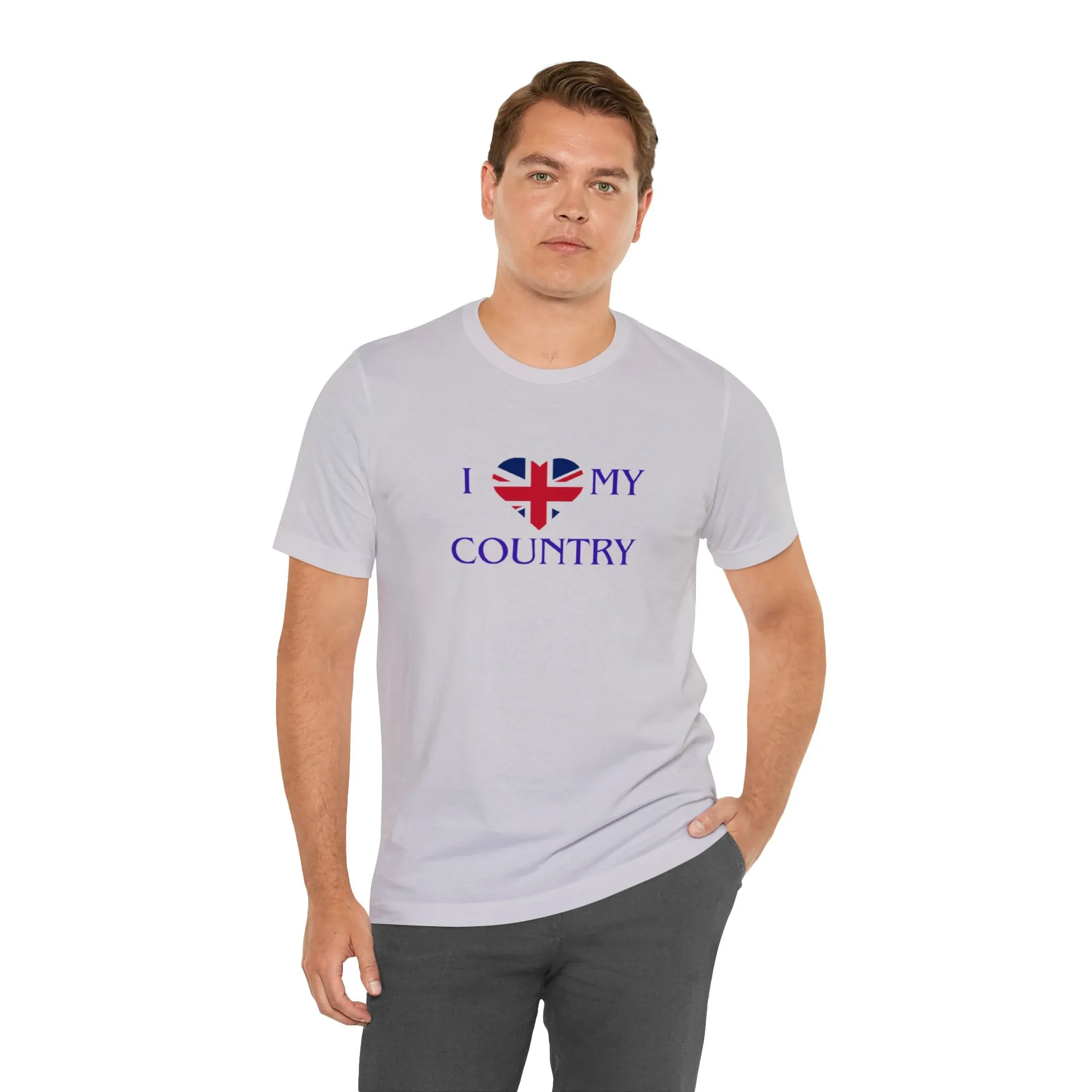 I love Great Britain Unisex Jersey Short Sleeve Tee