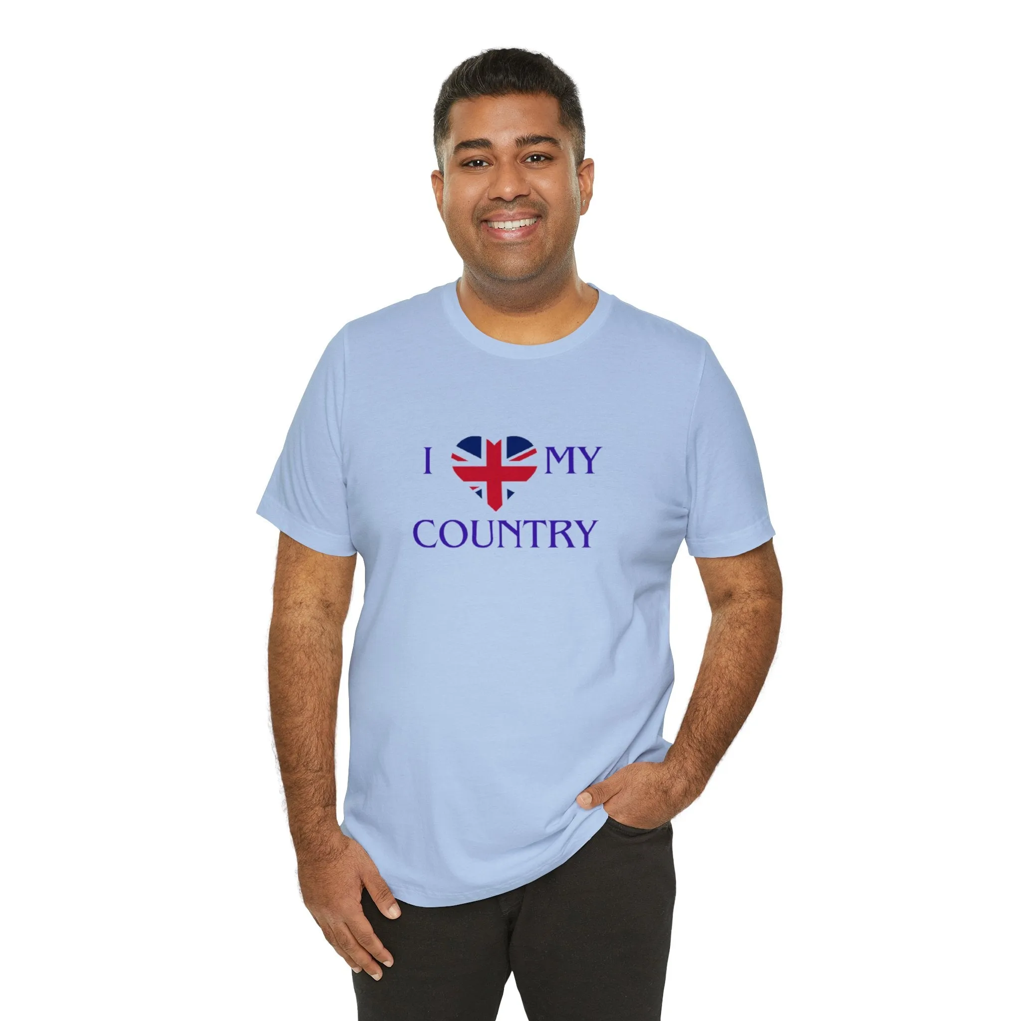 I love Great Britain Unisex Jersey Short Sleeve Tee