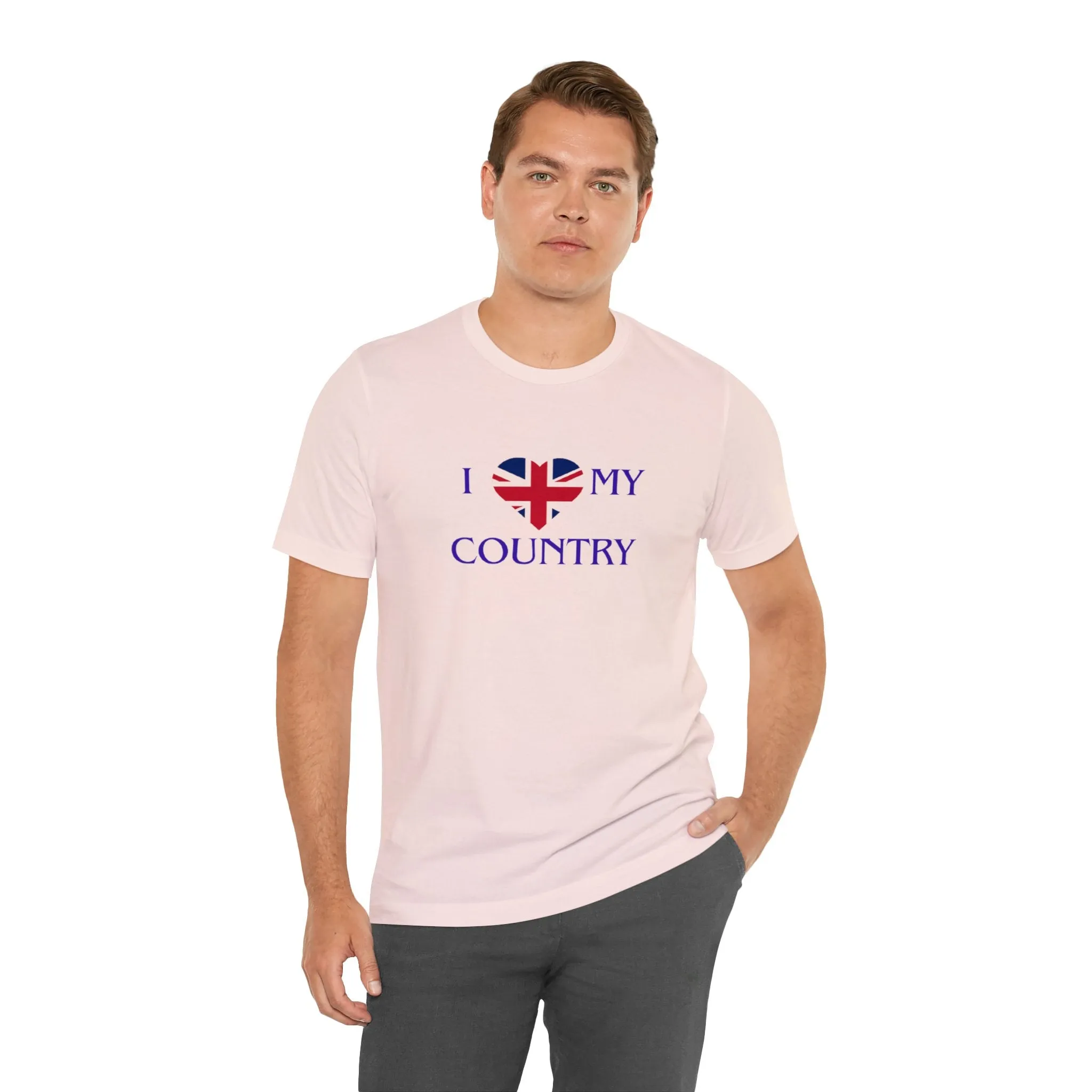 I love Great Britain Unisex Jersey Short Sleeve Tee