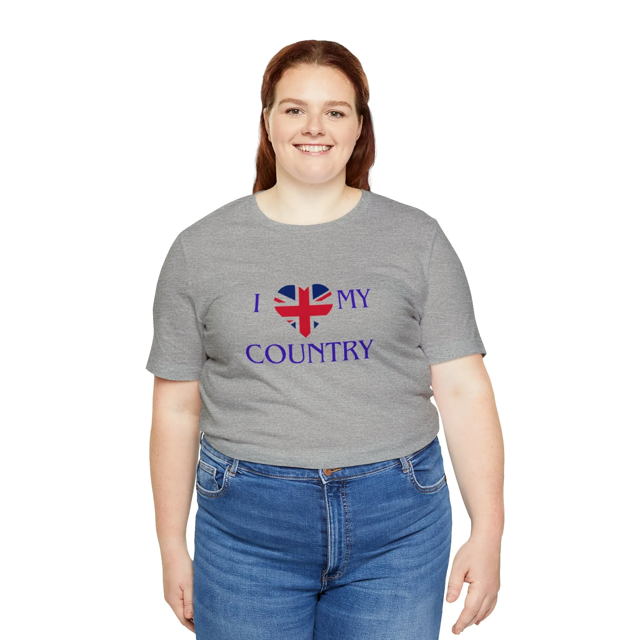 I love Great Britain Unisex Jersey Short Sleeve Tee