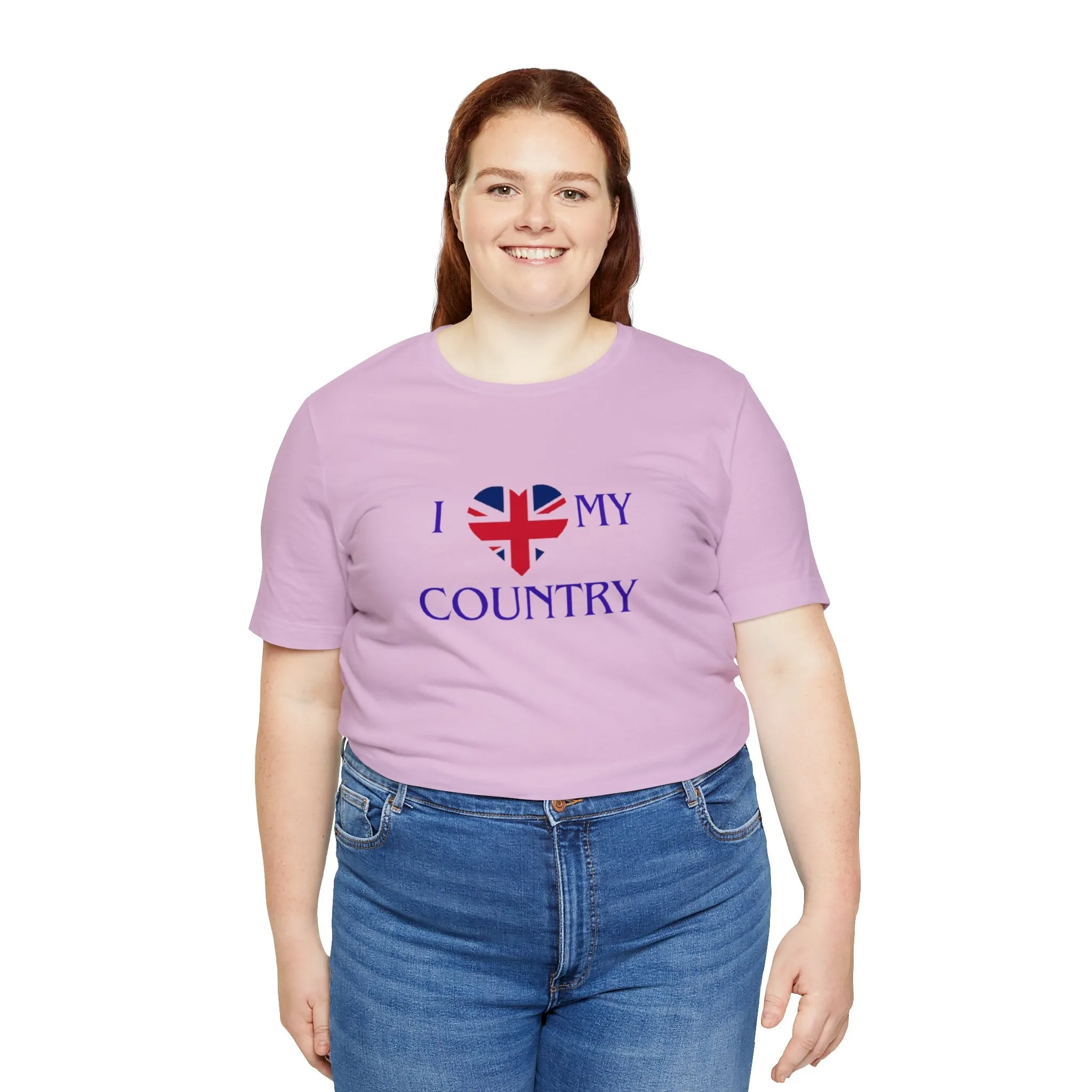 I love Great Britain Unisex Jersey Short Sleeve Tee