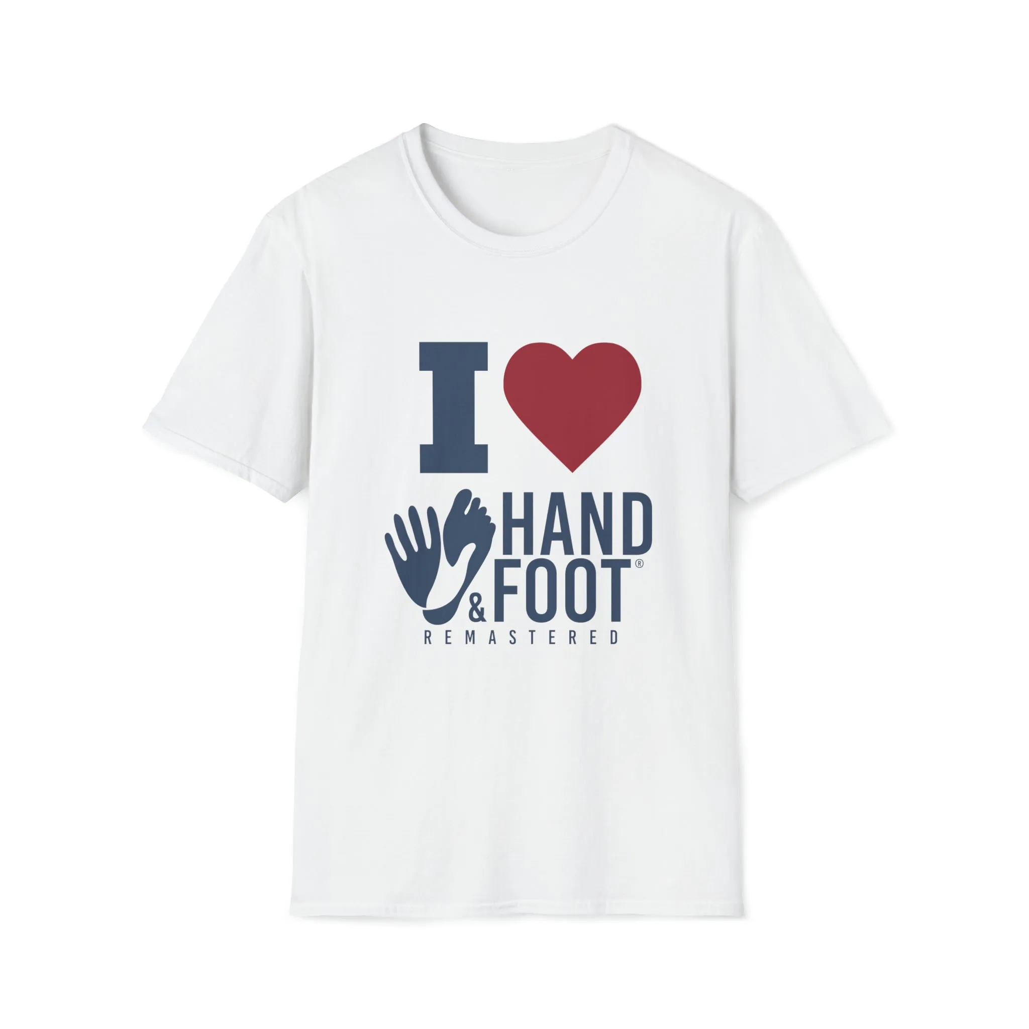 I Love Hand & Foot Softstyle T-Shirt