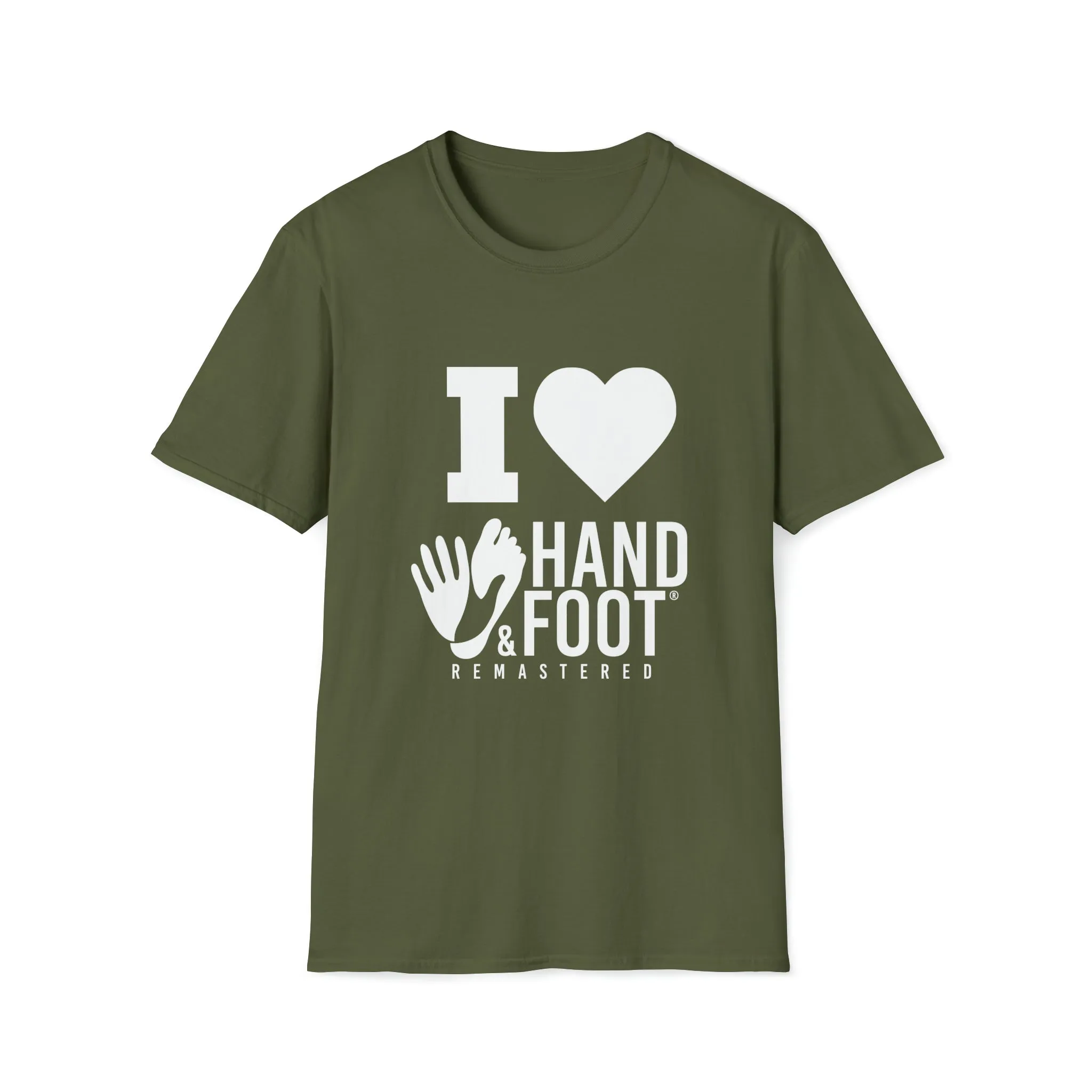 I Love Hand & Foot Softstyle T-Shirt