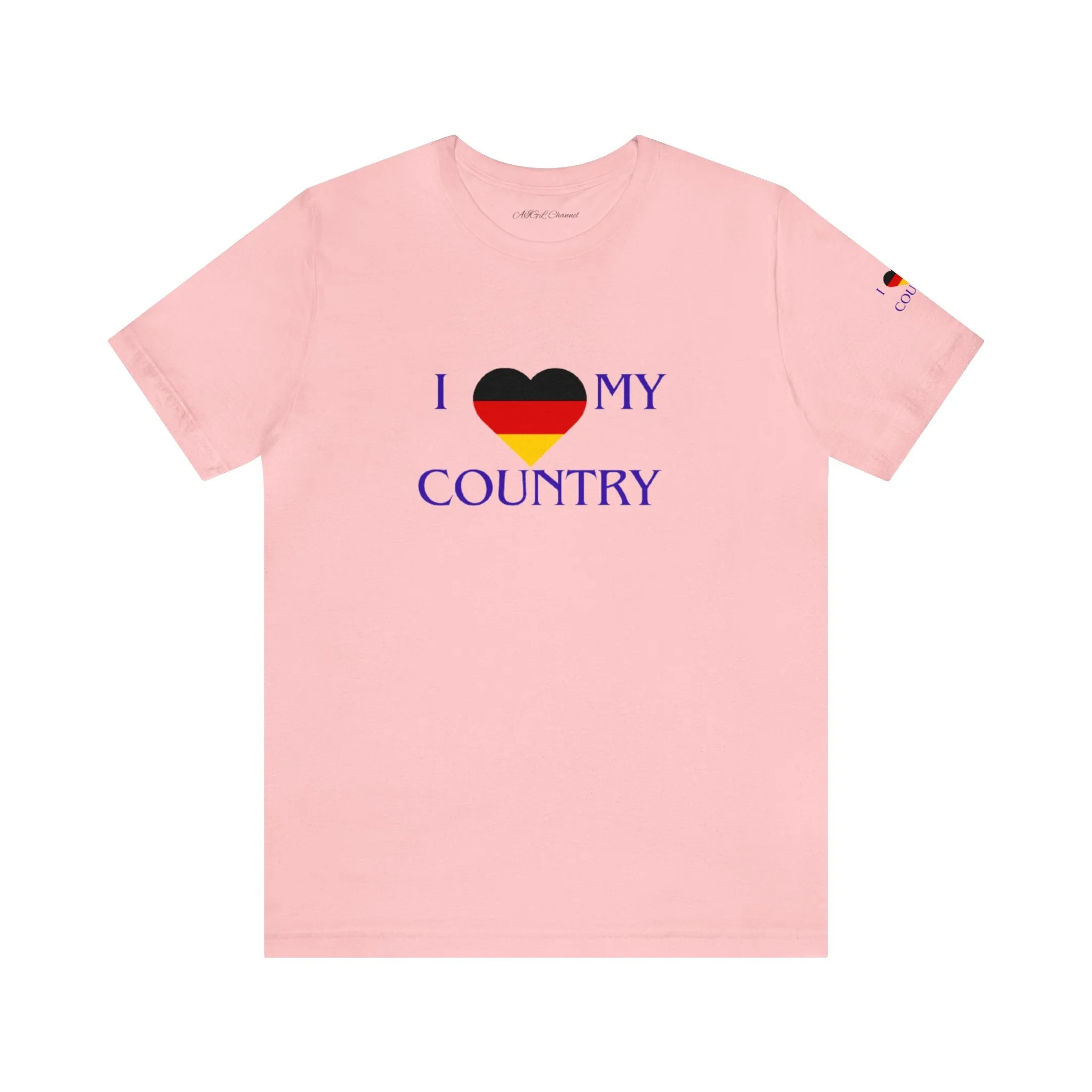 I love my Country Germany Unisex Jersey Short Sleeve Tee