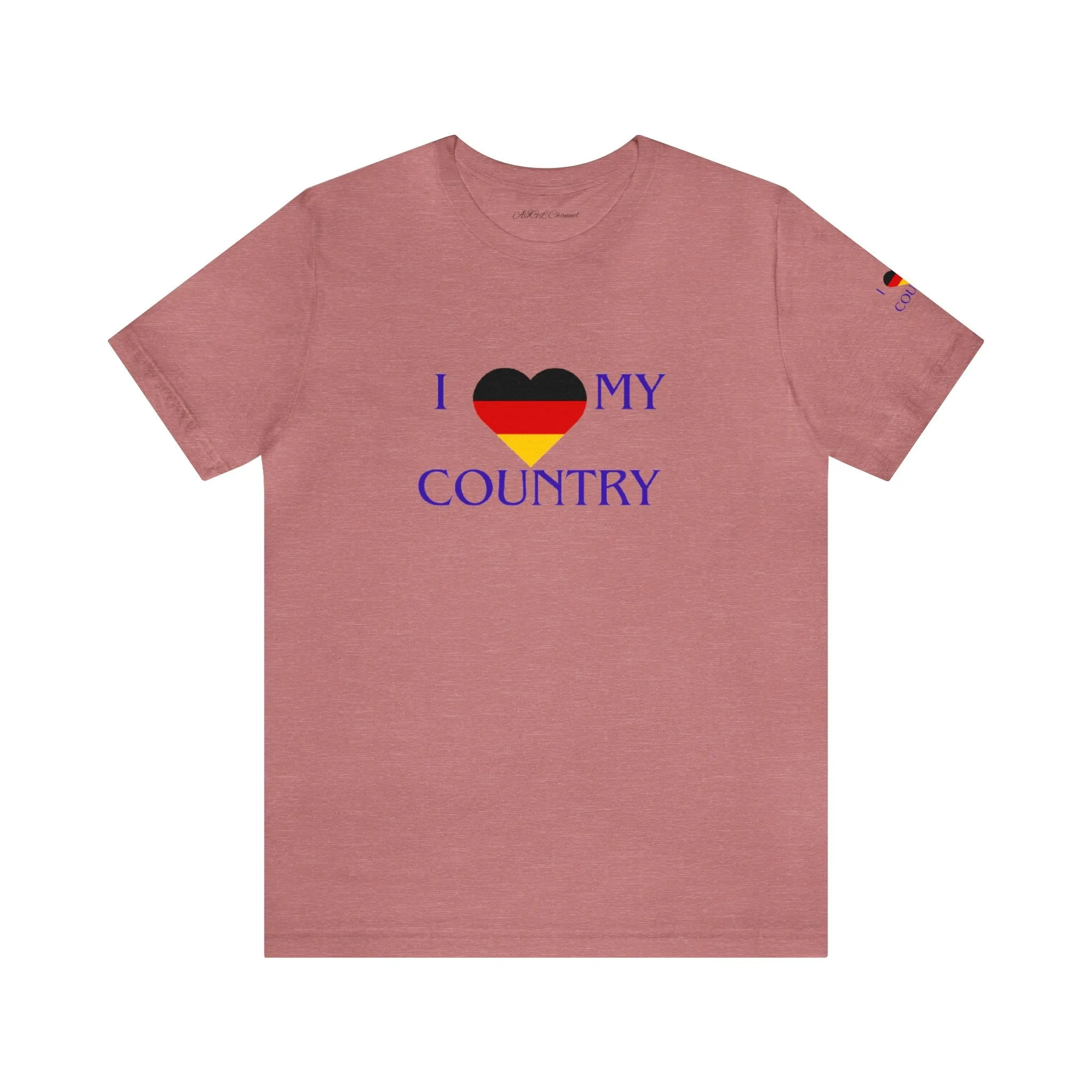 I love my Country Germany Unisex Jersey Short Sleeve Tee