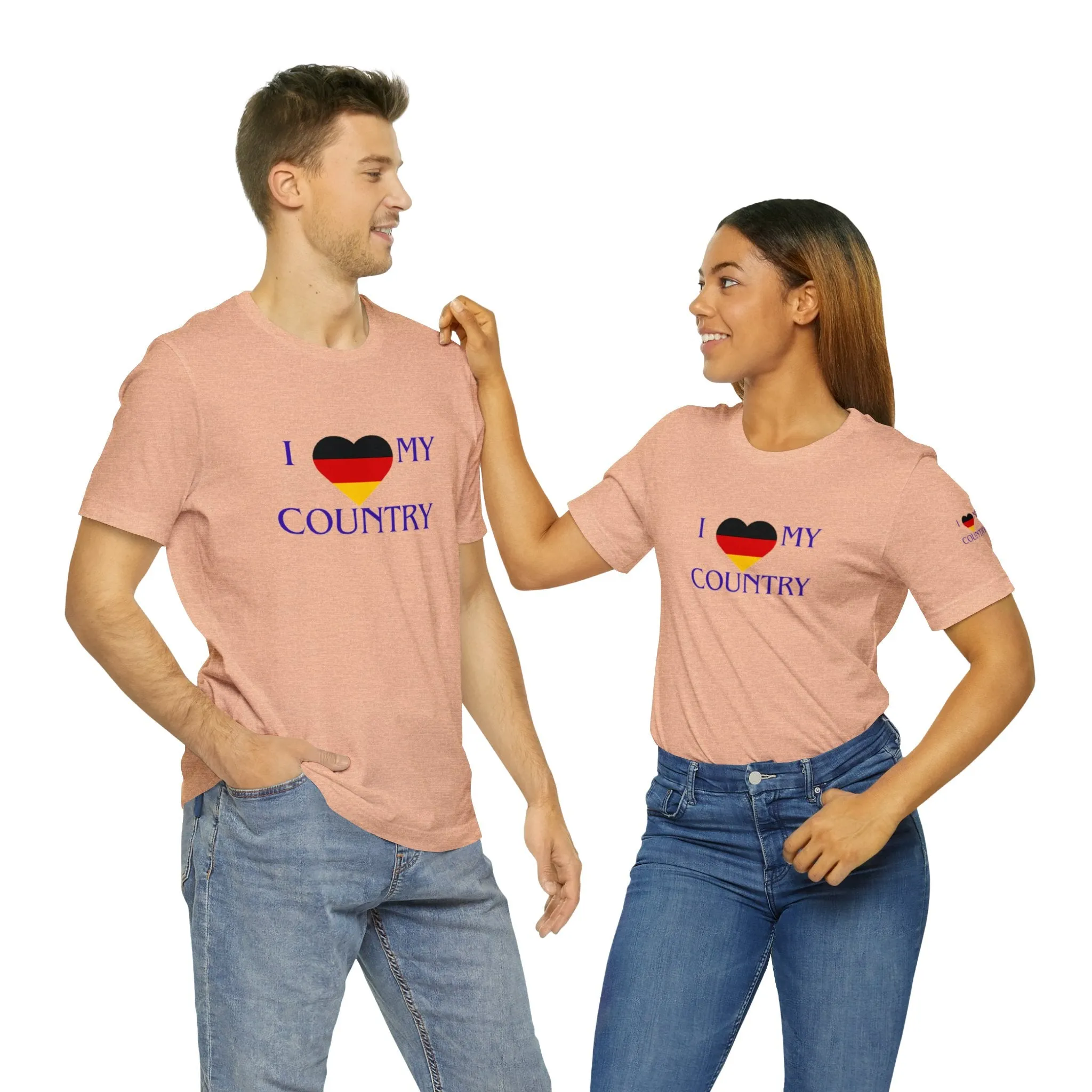 I love my Country Germany Unisex Jersey Short Sleeve Tee