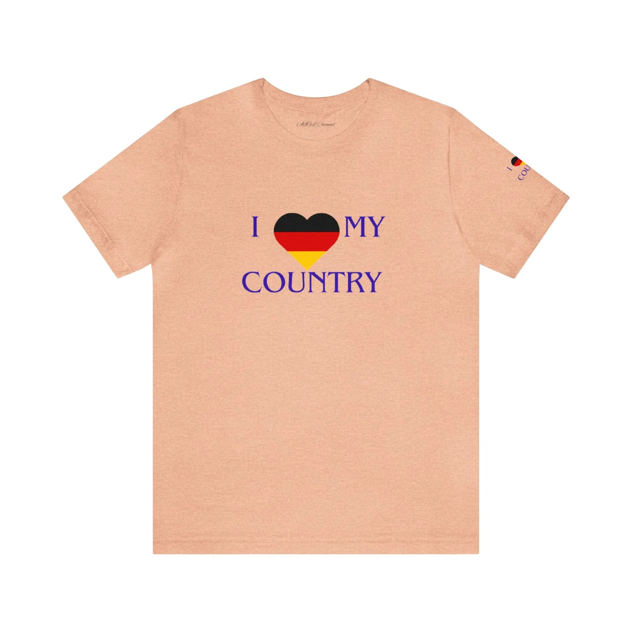 I love my Country Germany Unisex Jersey Short Sleeve Tee