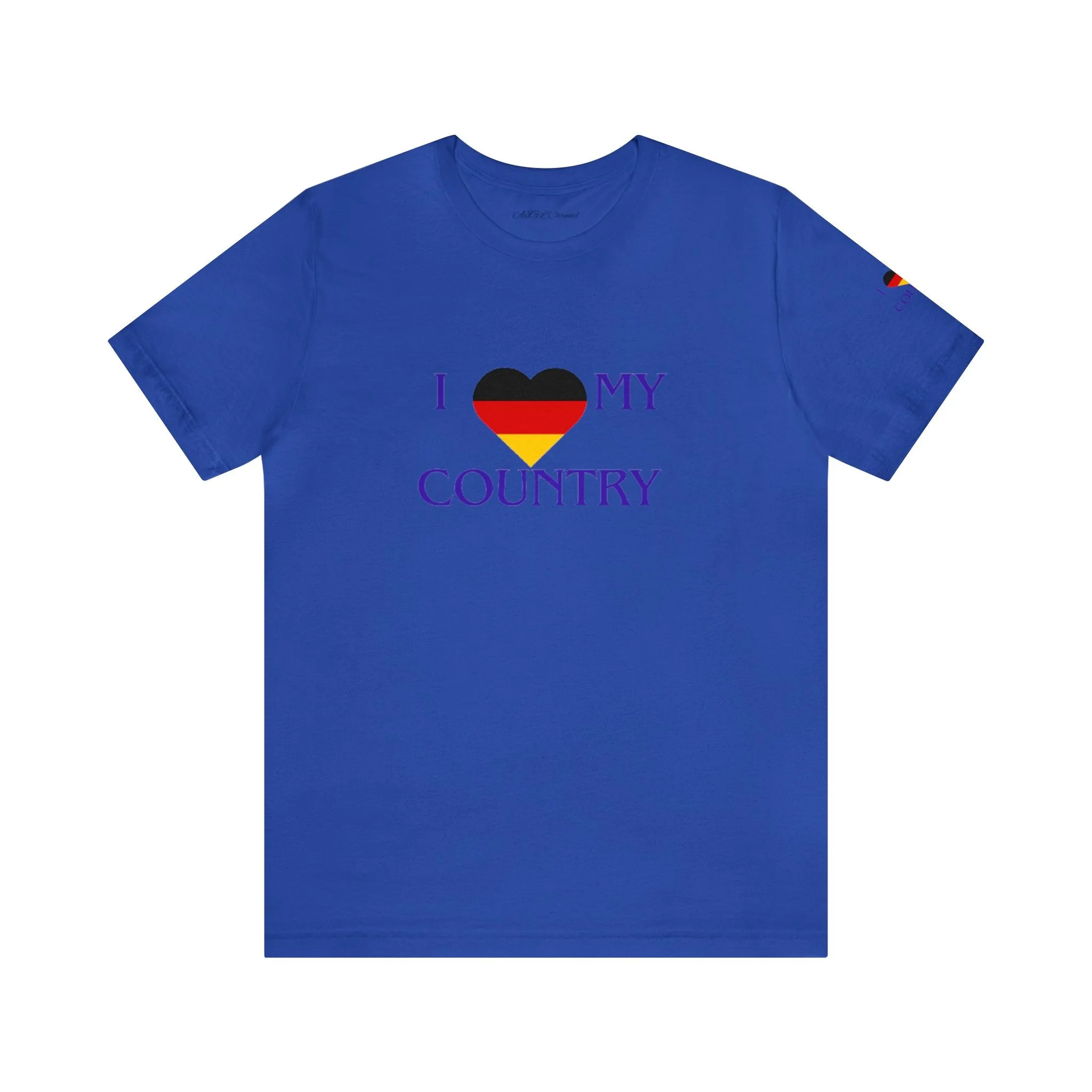 I love my Country Germany Unisex Jersey Short Sleeve Tee