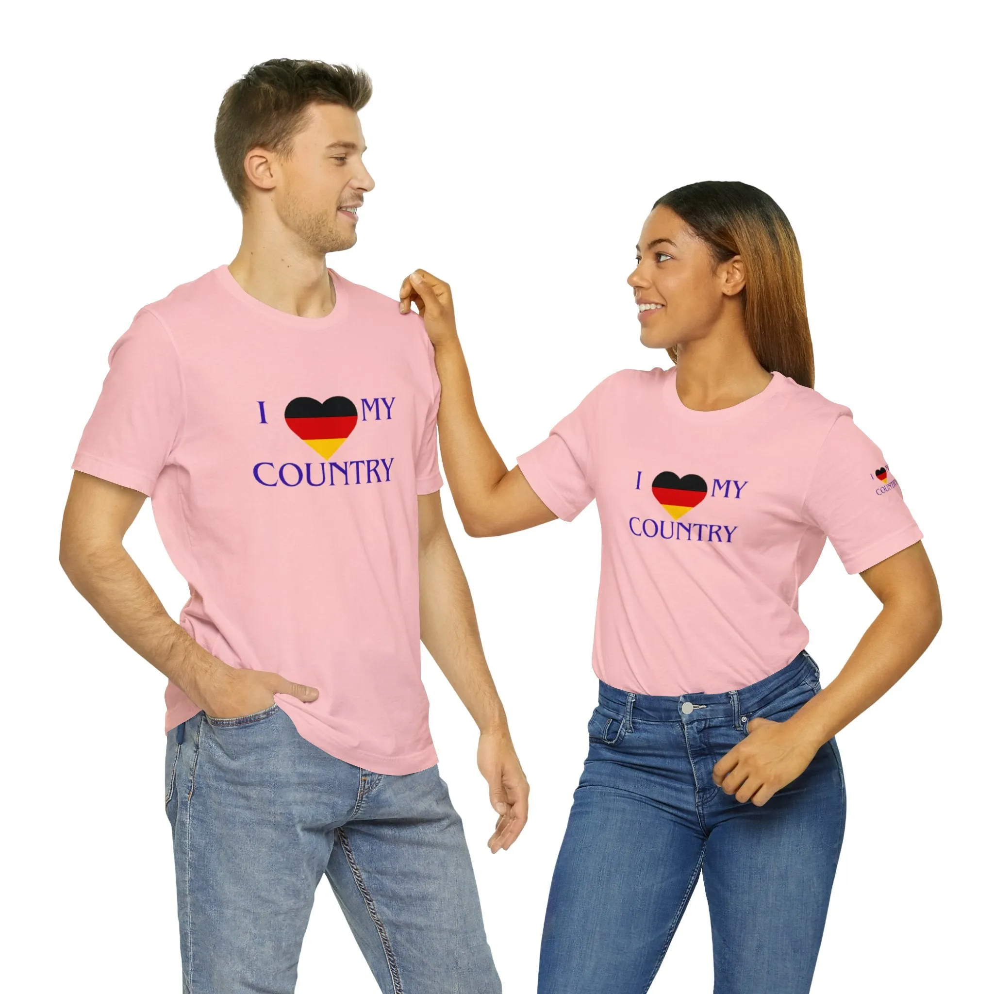 I love my Country Germany Unisex Jersey Short Sleeve Tee