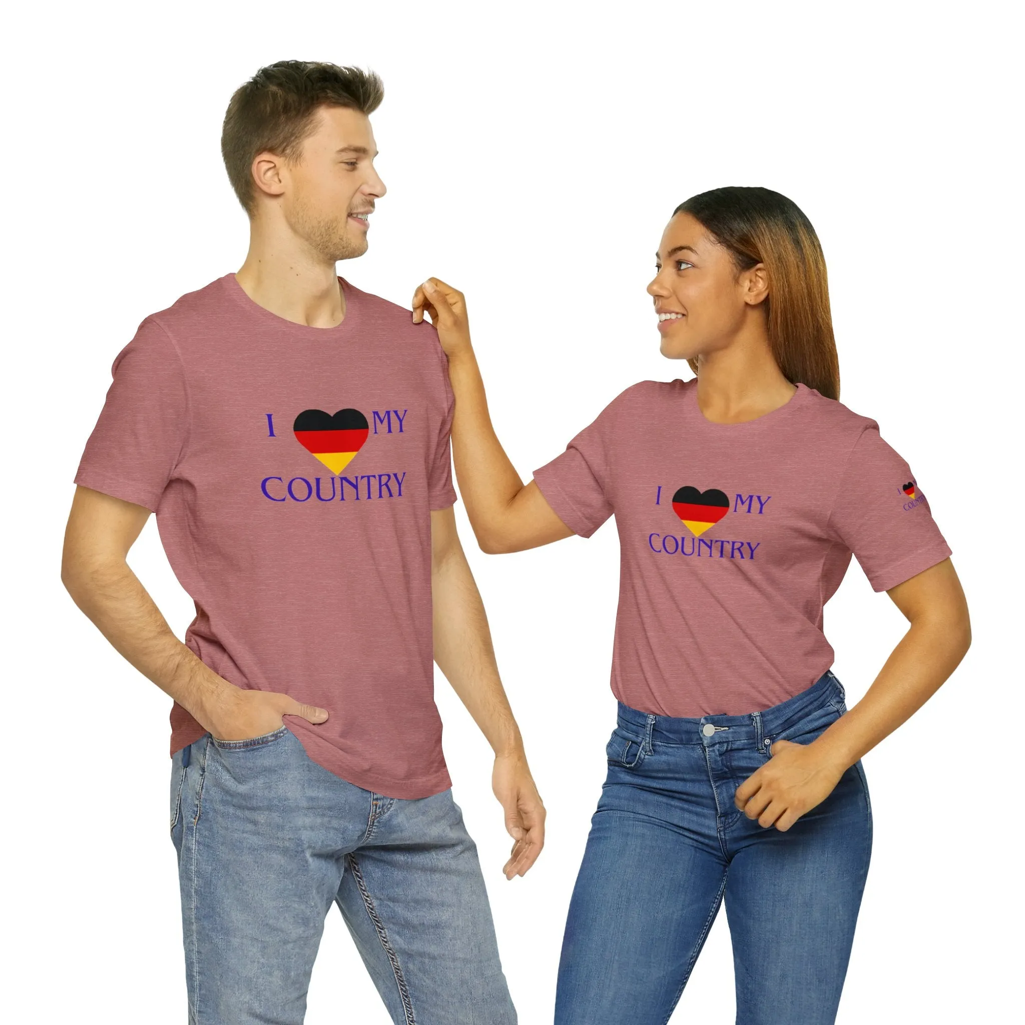 I love my Country Germany Unisex Jersey Short Sleeve Tee