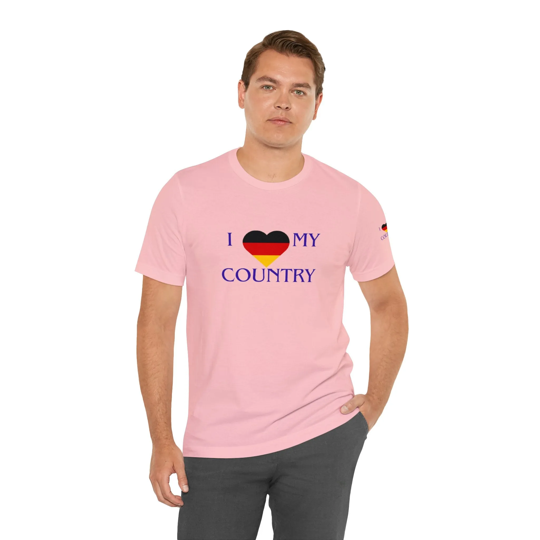 I love my Country Germany Unisex Jersey Short Sleeve Tee