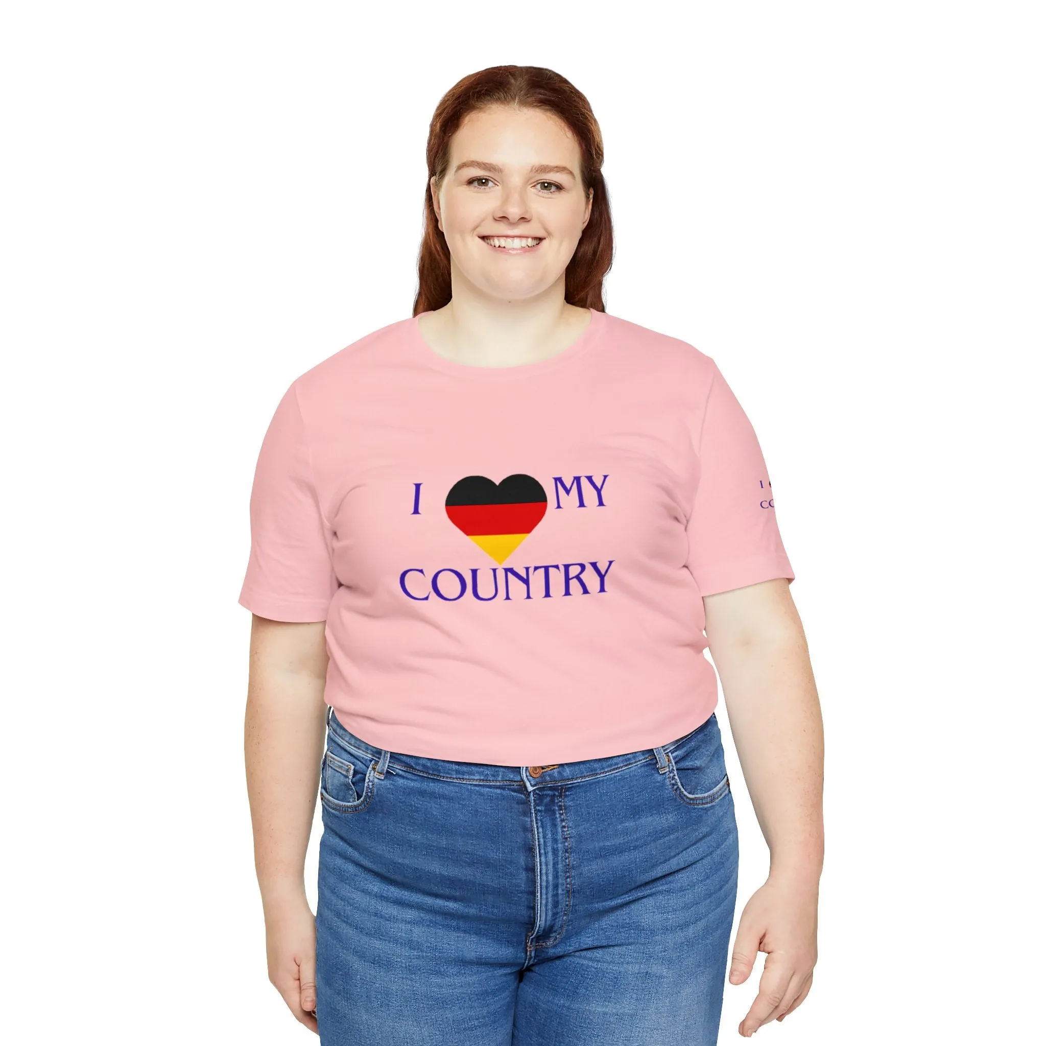 I love my Country Germany Unisex Jersey Short Sleeve Tee