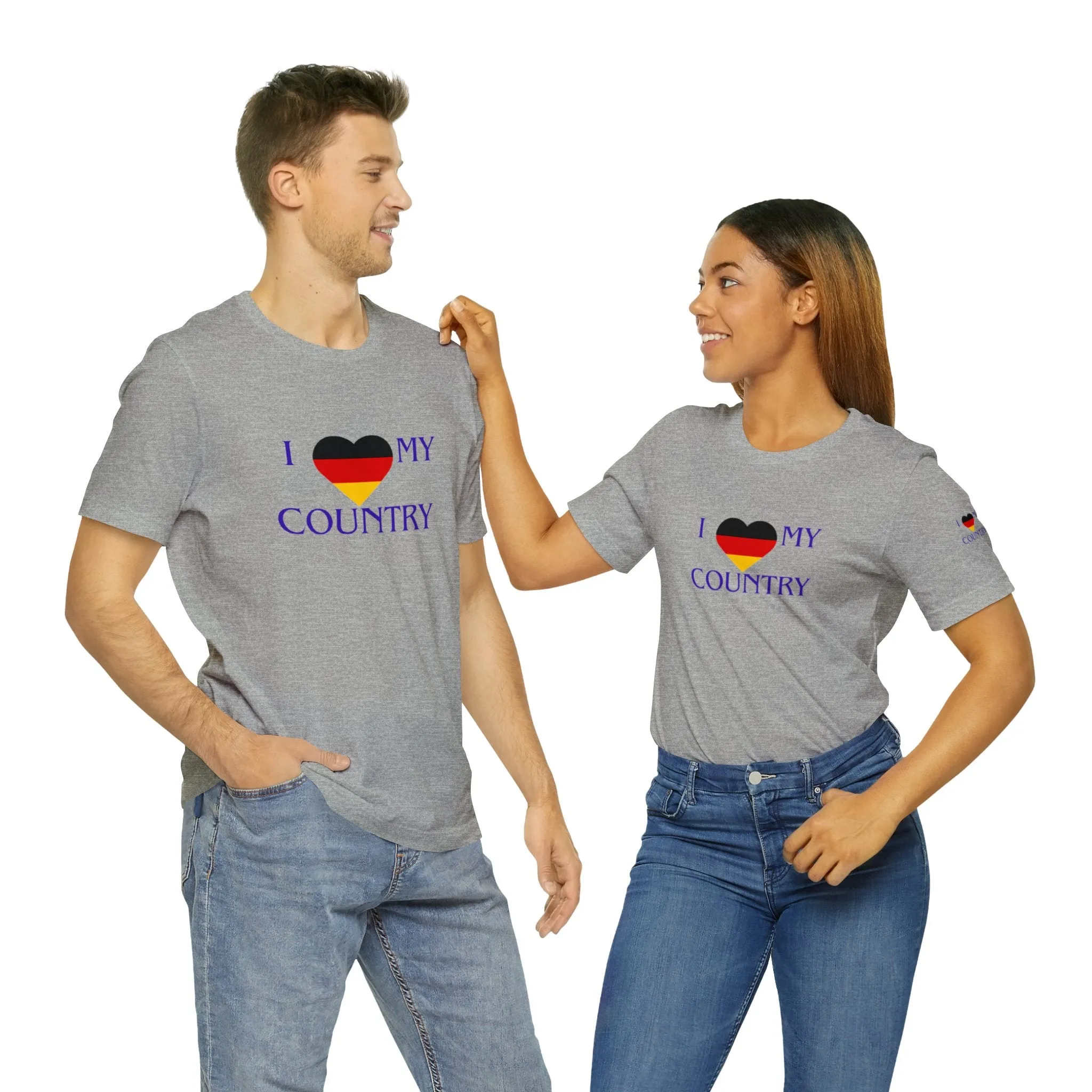 I love my Country Germany Unisex Jersey Short Sleeve Tee