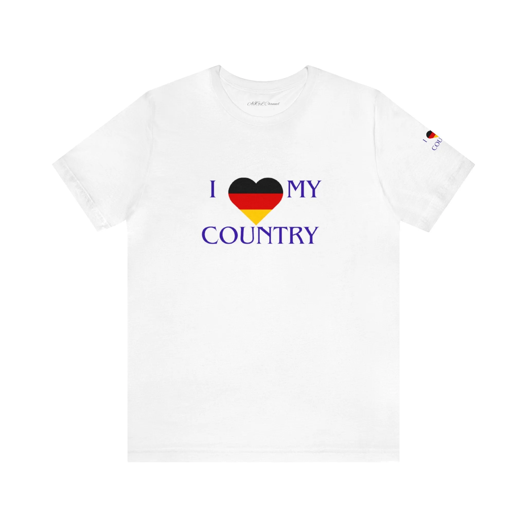 I love my Country Germany Unisex Jersey Short Sleeve Tee