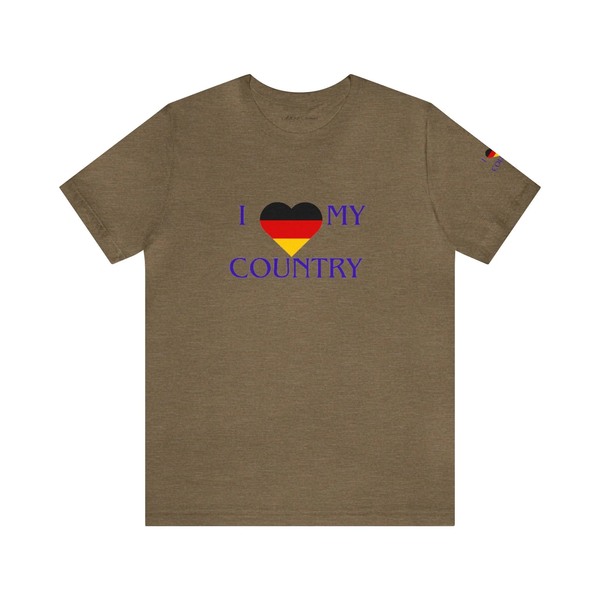 I love my Country Germany Unisex Jersey Short Sleeve Tee