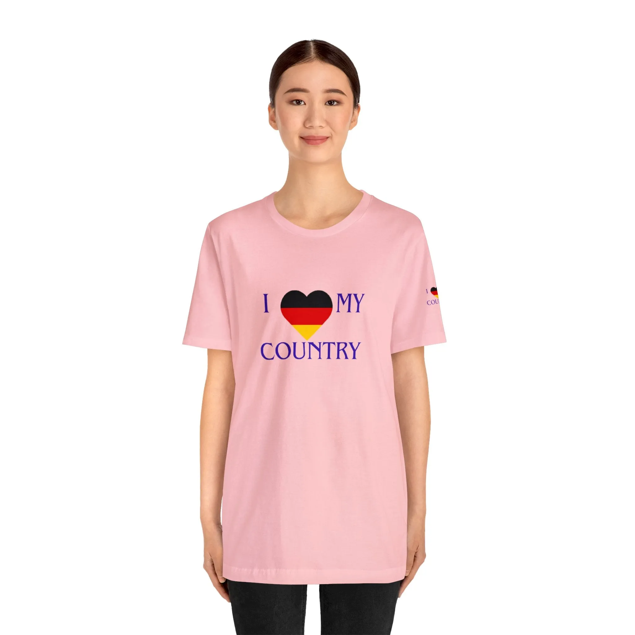 I love my Country Germany Unisex Jersey Short Sleeve Tee