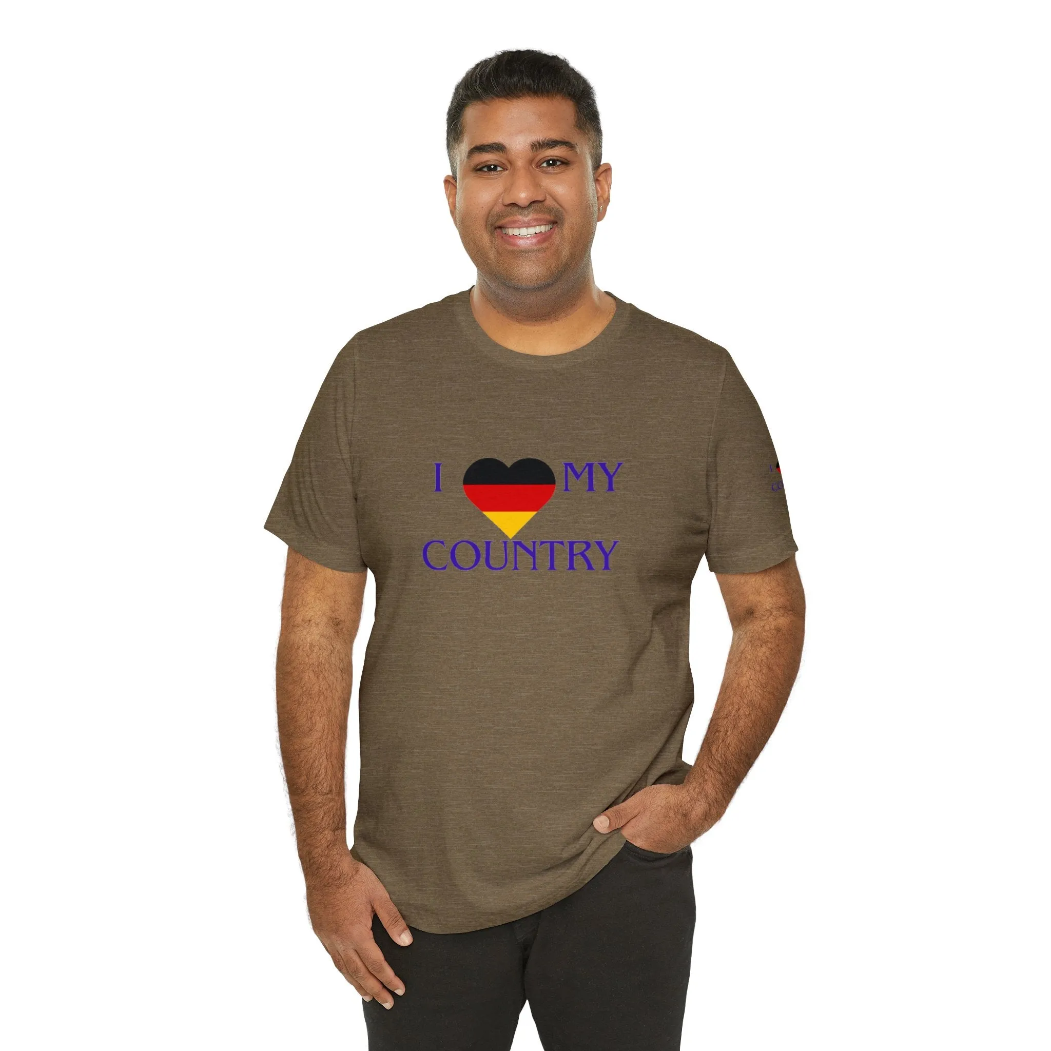 I love my Country Germany Unisex Jersey Short Sleeve Tee