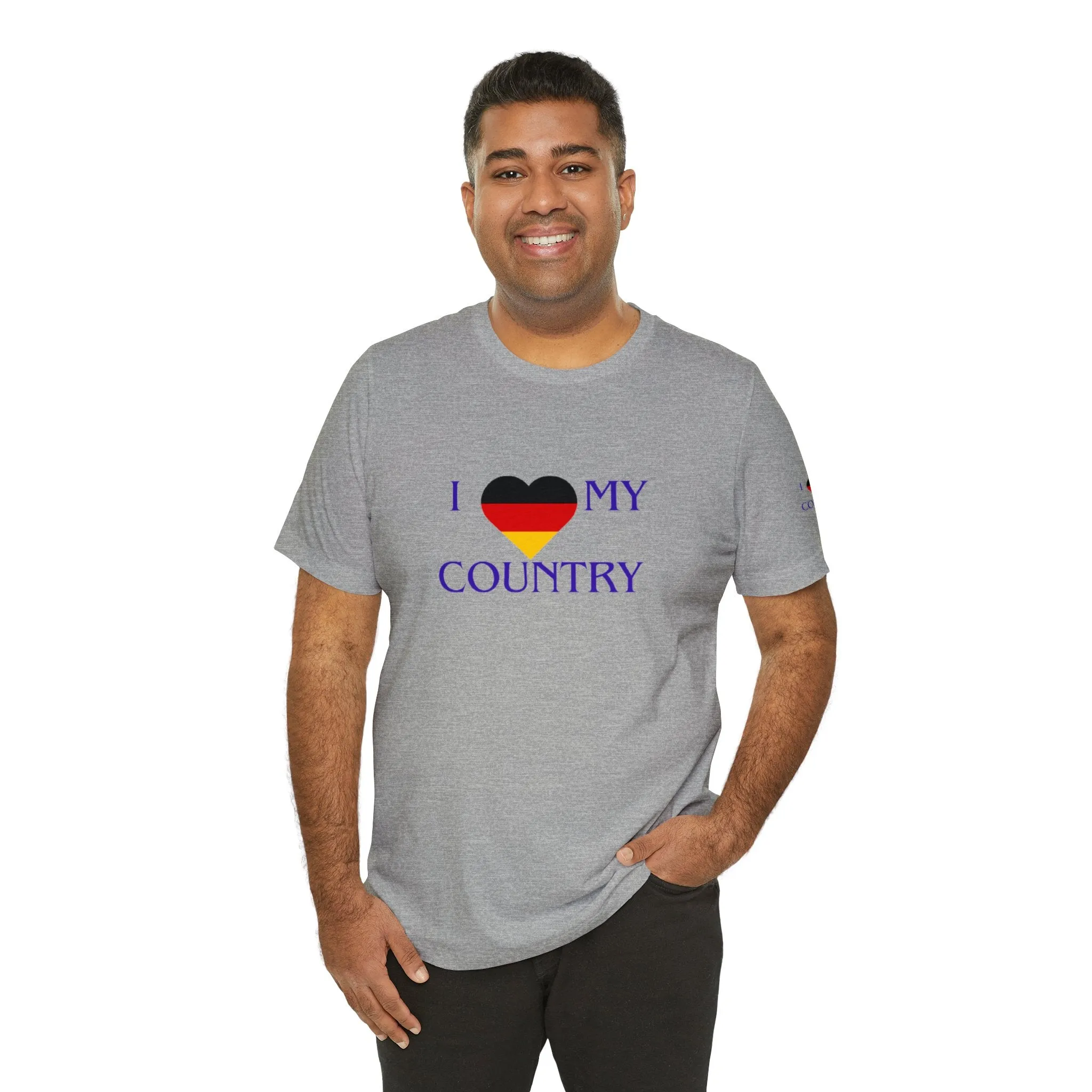 I love my Country Germany Unisex Jersey Short Sleeve Tee