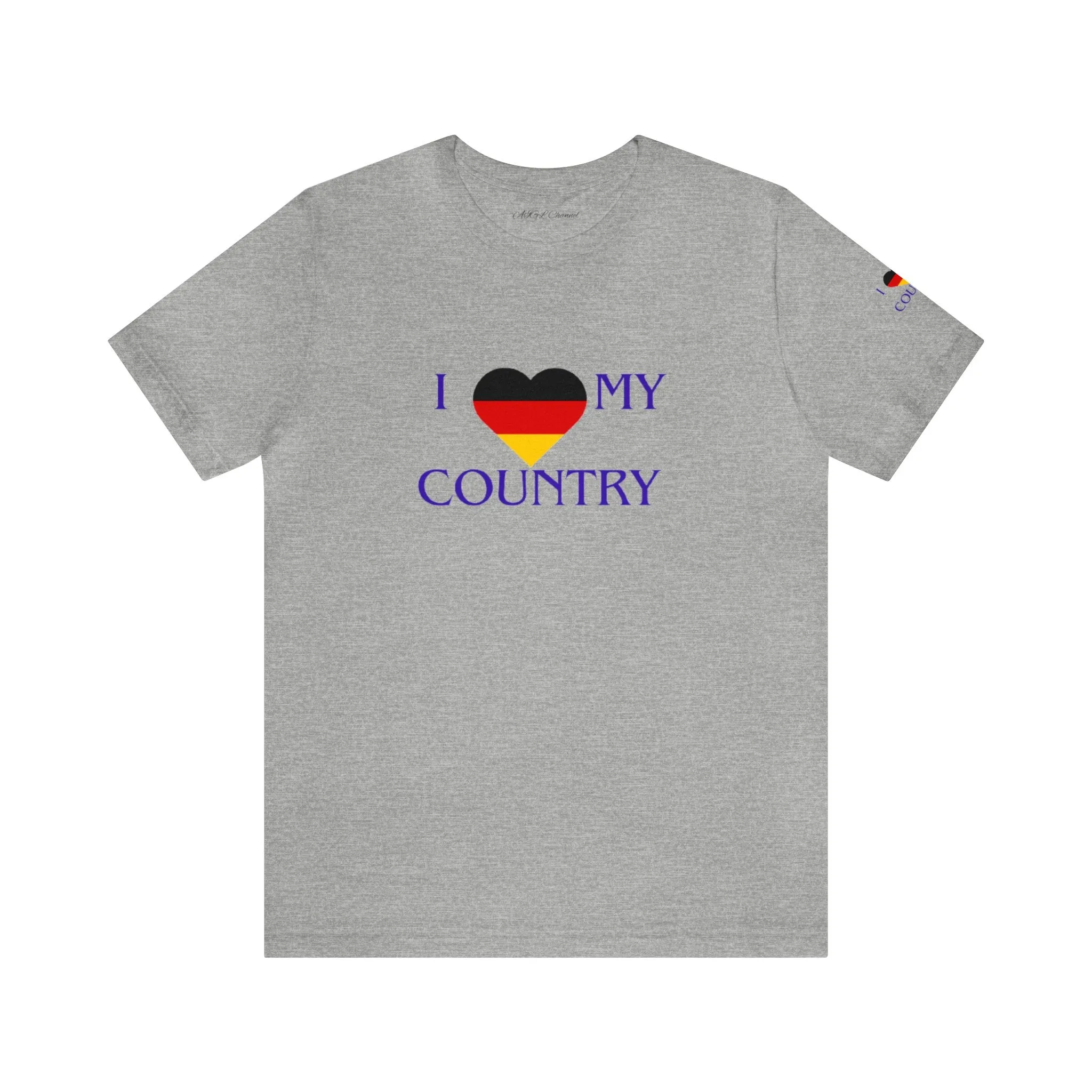 I love my Country Germany Unisex Jersey Short Sleeve Tee