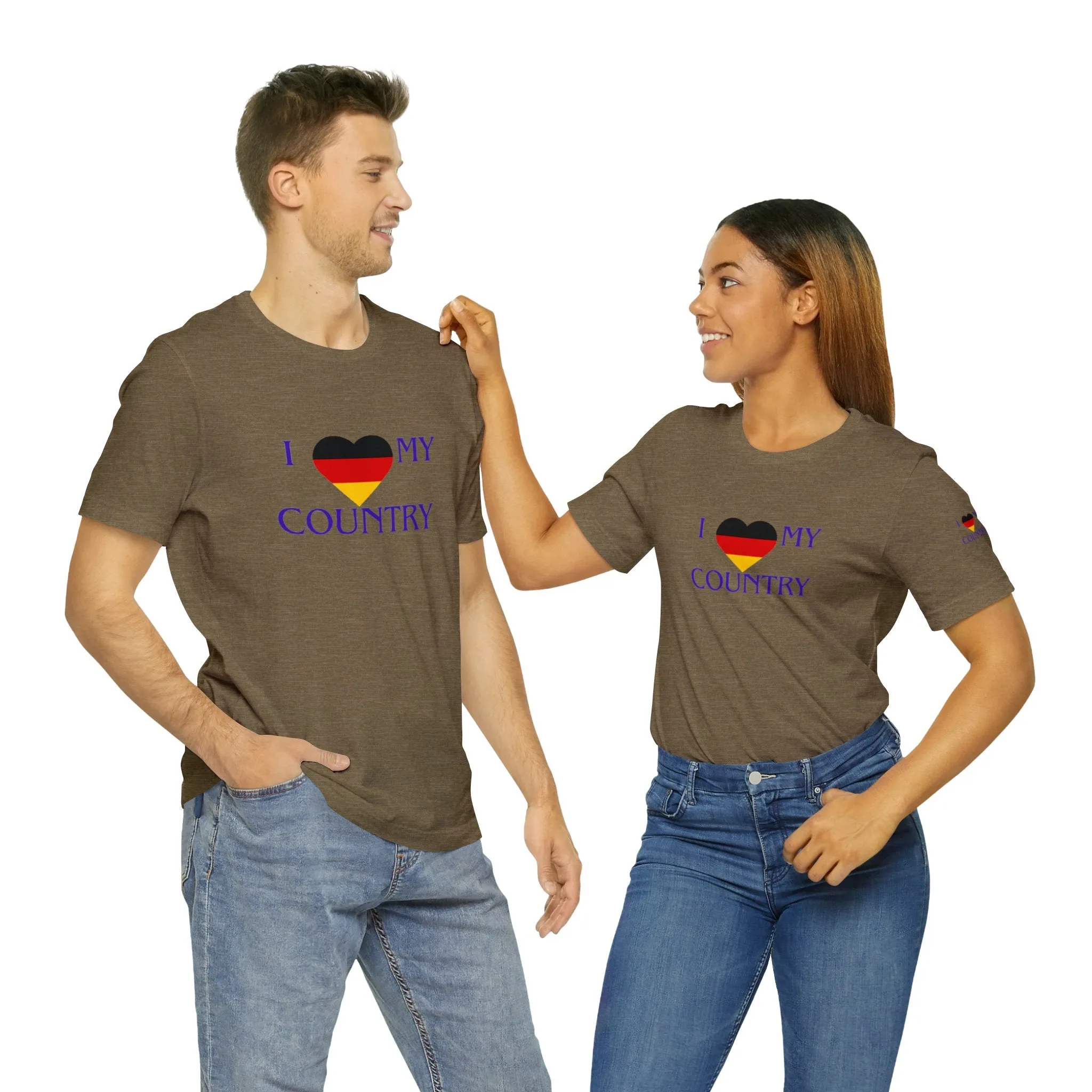 I love my Country Germany Unisex Jersey Short Sleeve Tee