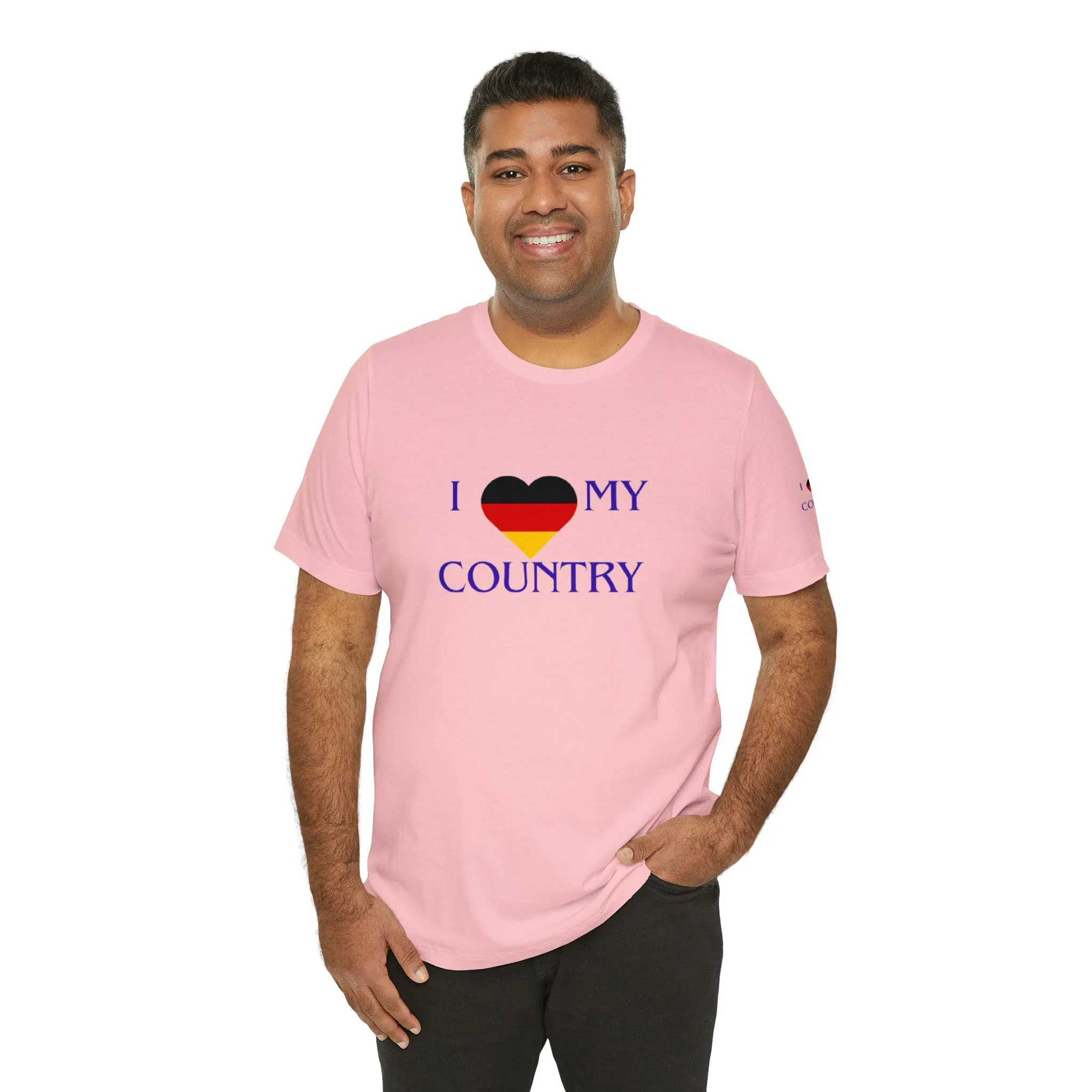 I love my Country Germany Unisex Jersey Short Sleeve Tee