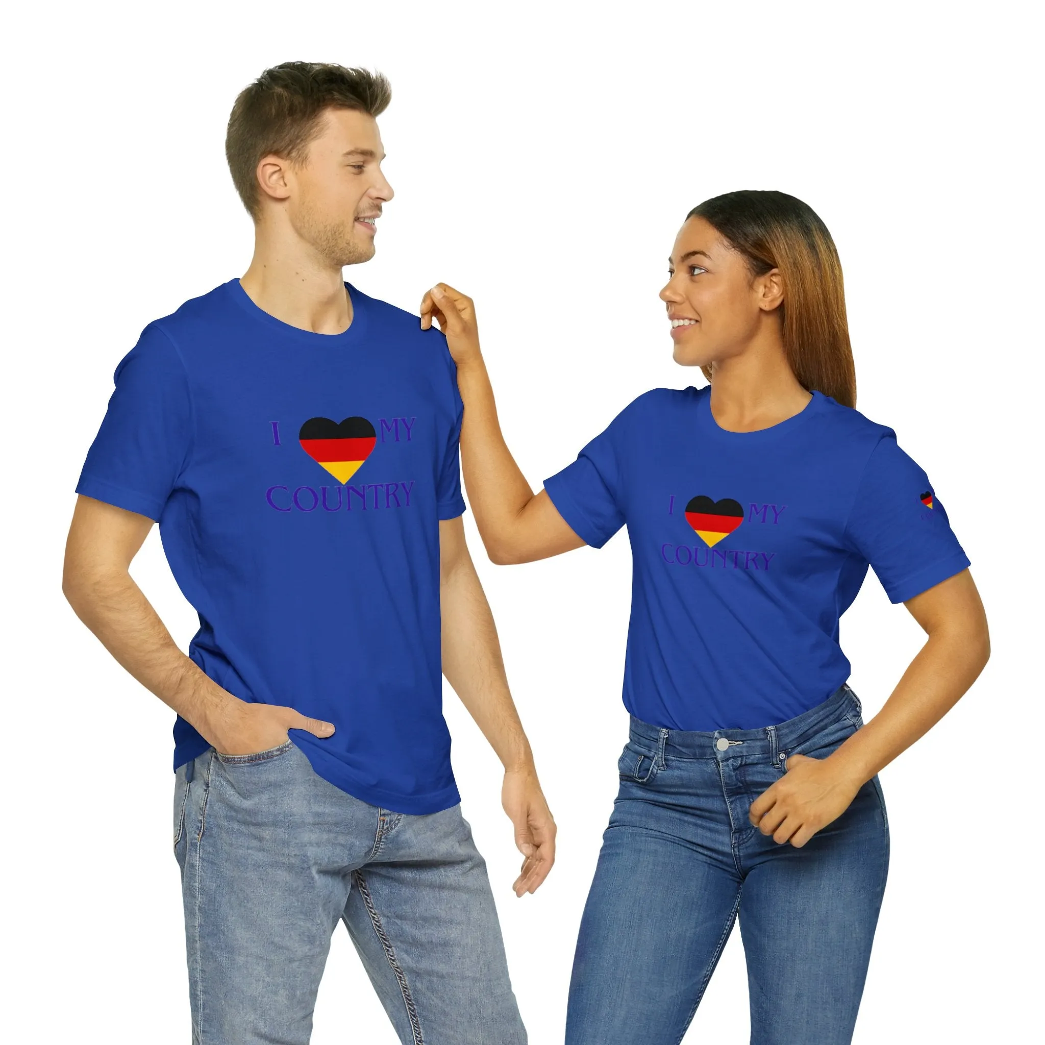 I love my Country Germany Unisex Jersey Short Sleeve Tee