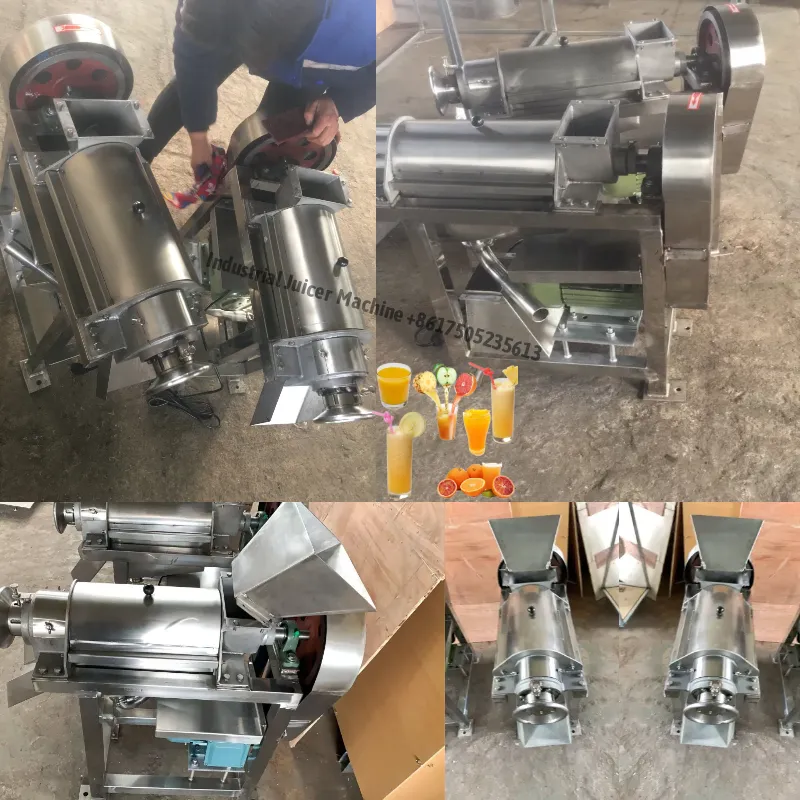 Industrial Juicer Extractor Machine 500-5000kg/h