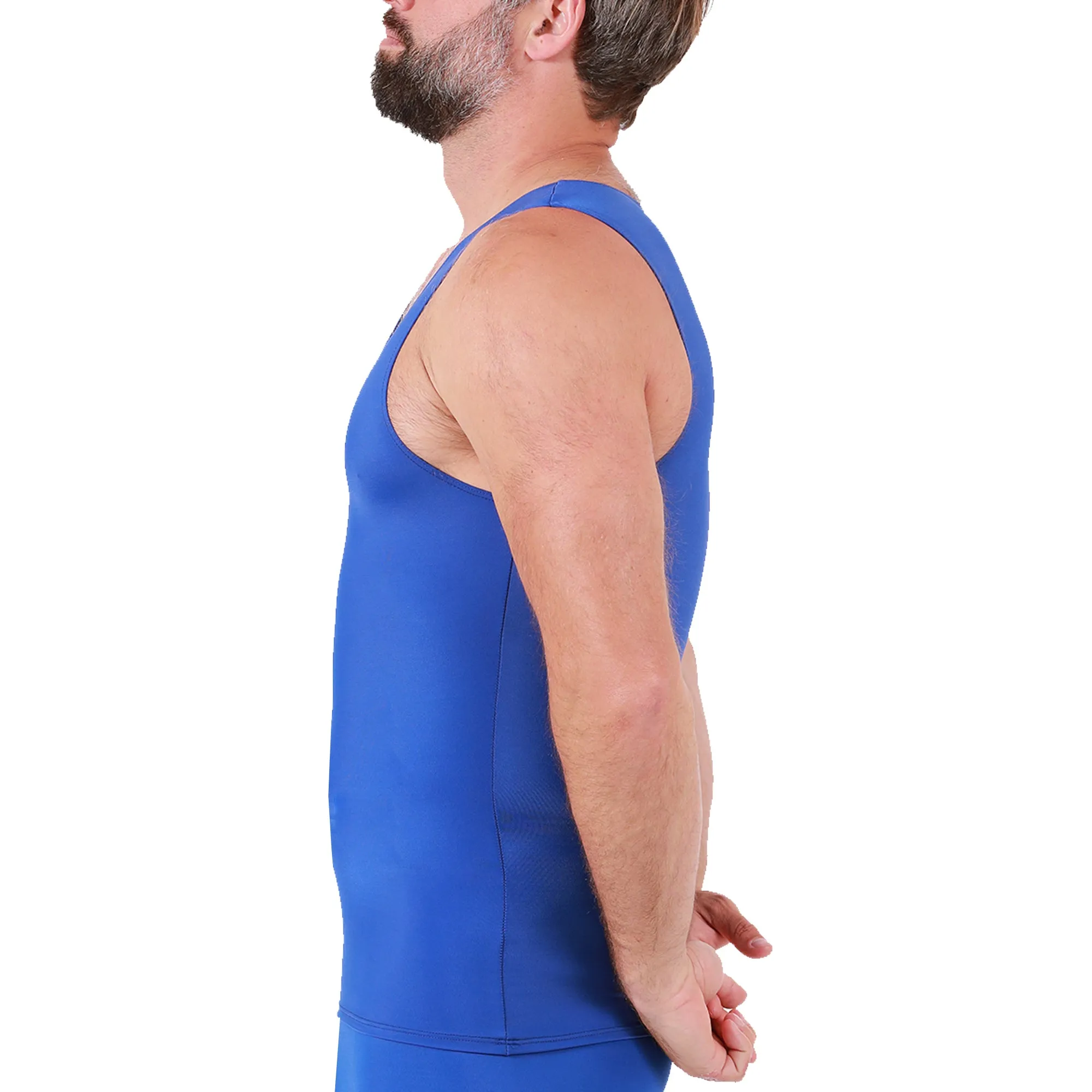 Insta Slim USA Big and Tall Compression Muscle Tank MA0001BT