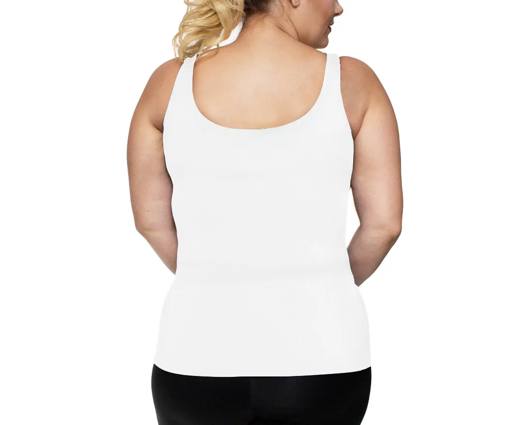 InstantFigure  Scoop Tank Top Plus Size Shapewear WT40021C