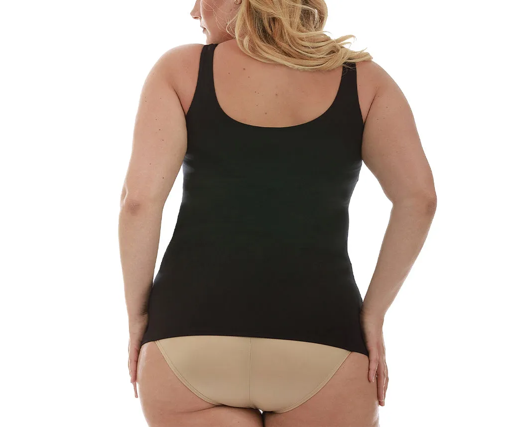 InstantFigure  Scoop Tank Top Plus Size Shapewear WT40021C