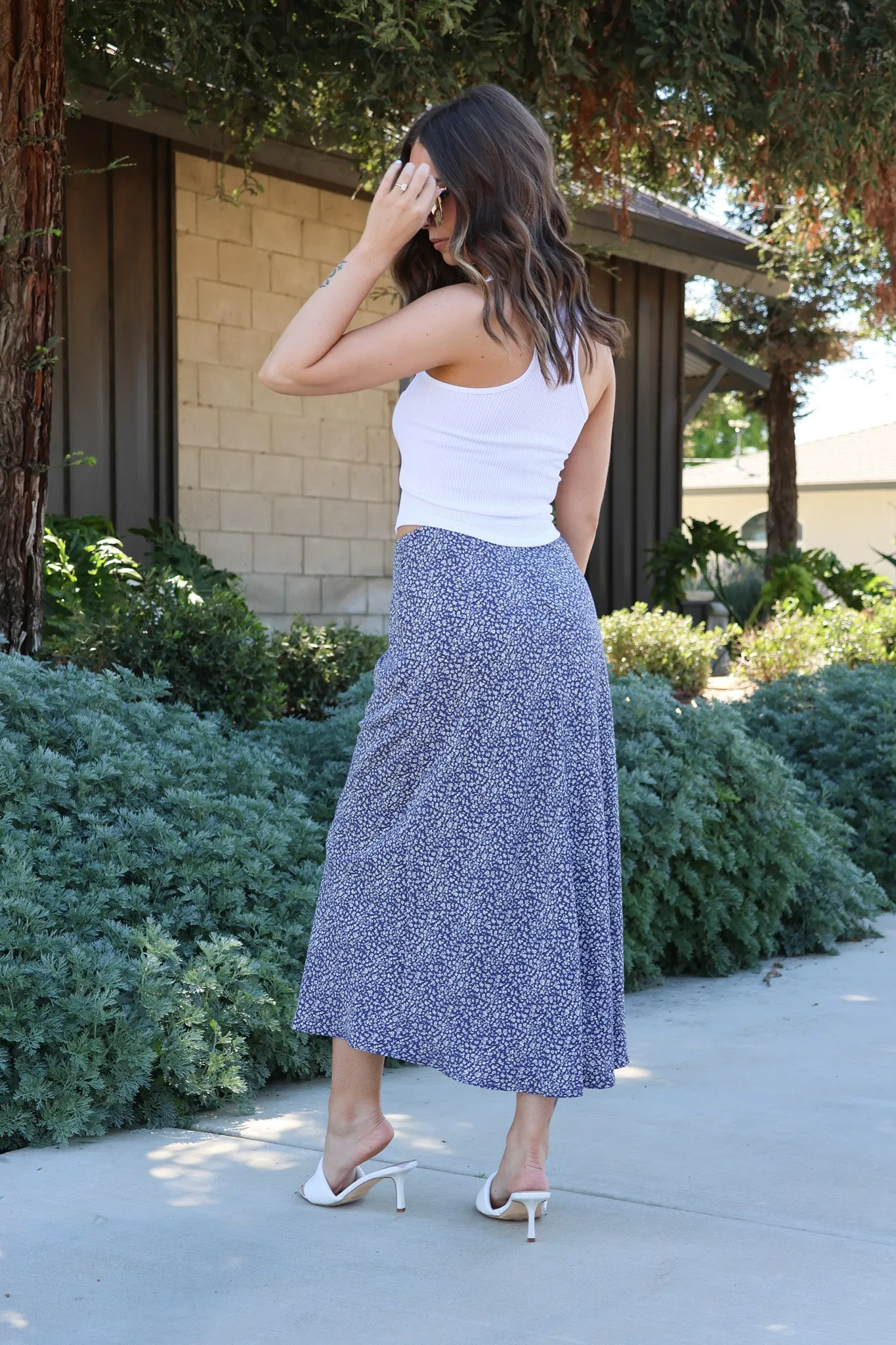 Jillian Basic Tank in White