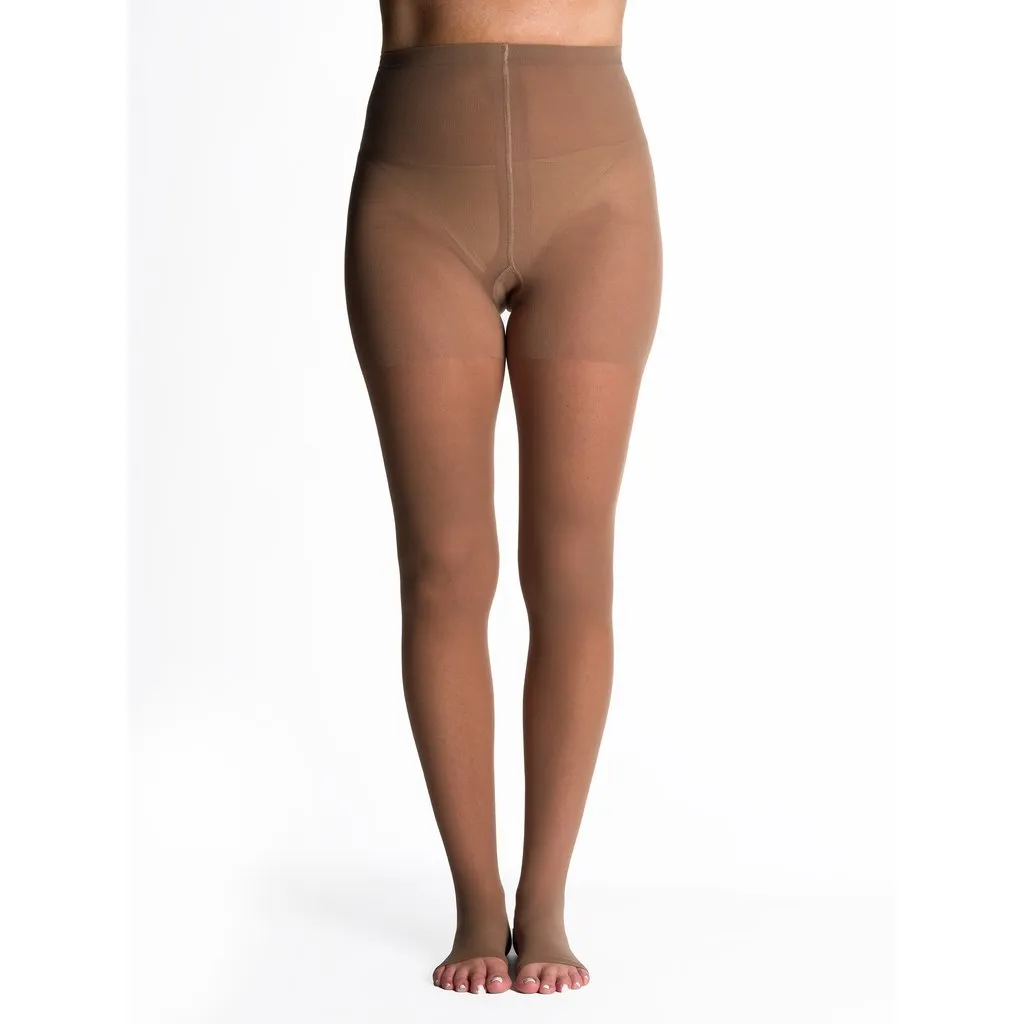 Juzo Soft OPEN TOE Pantyhose w/ Fly 20-30 mmHg