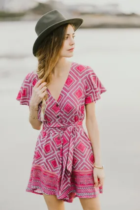 Kaia Romper | Pink