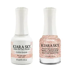 Kiara Sky Classic Gel & Polish Duo - #495 My Fair Lady