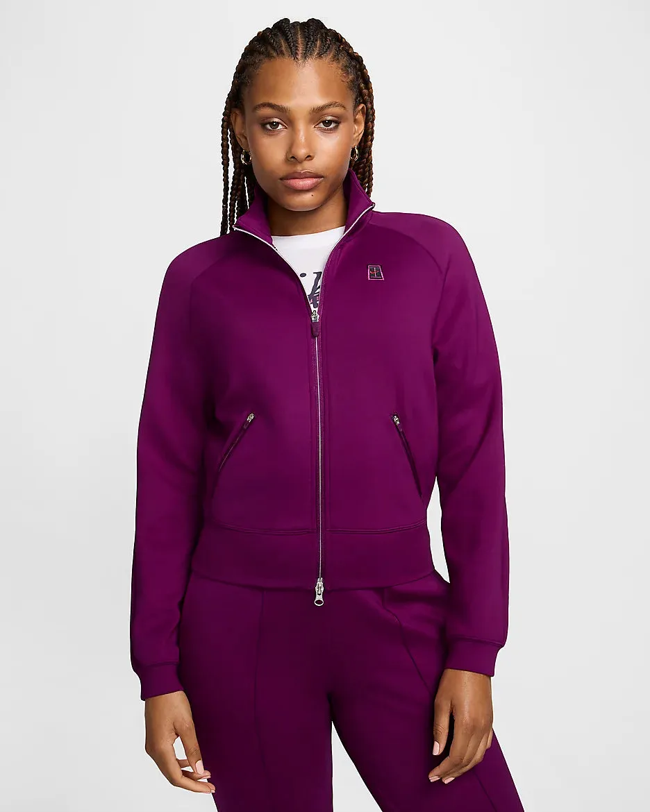 Ladies Nike Court Dri-Fit Heritage Tennis Jacket