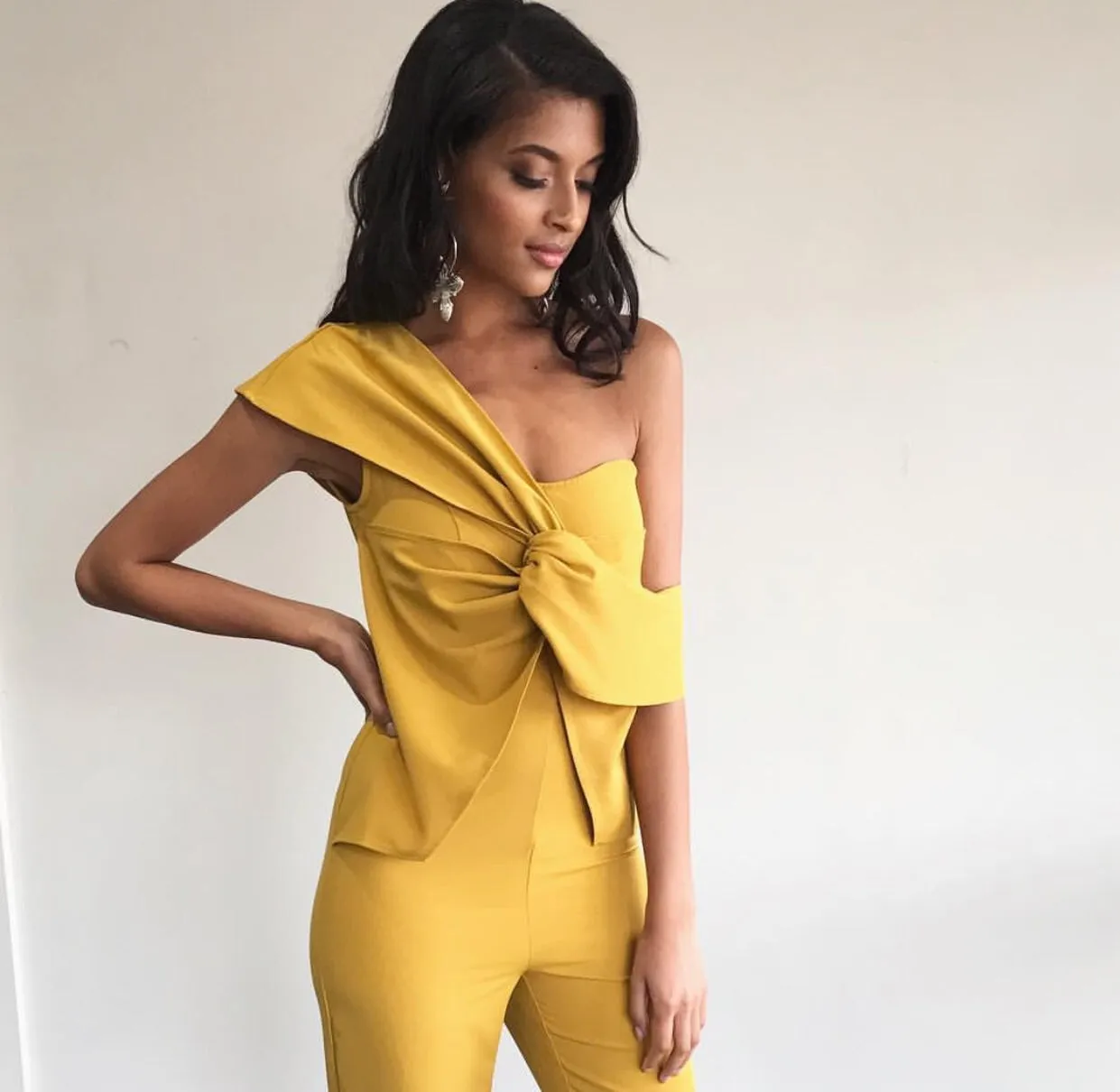 Lee mustard jumpsuit