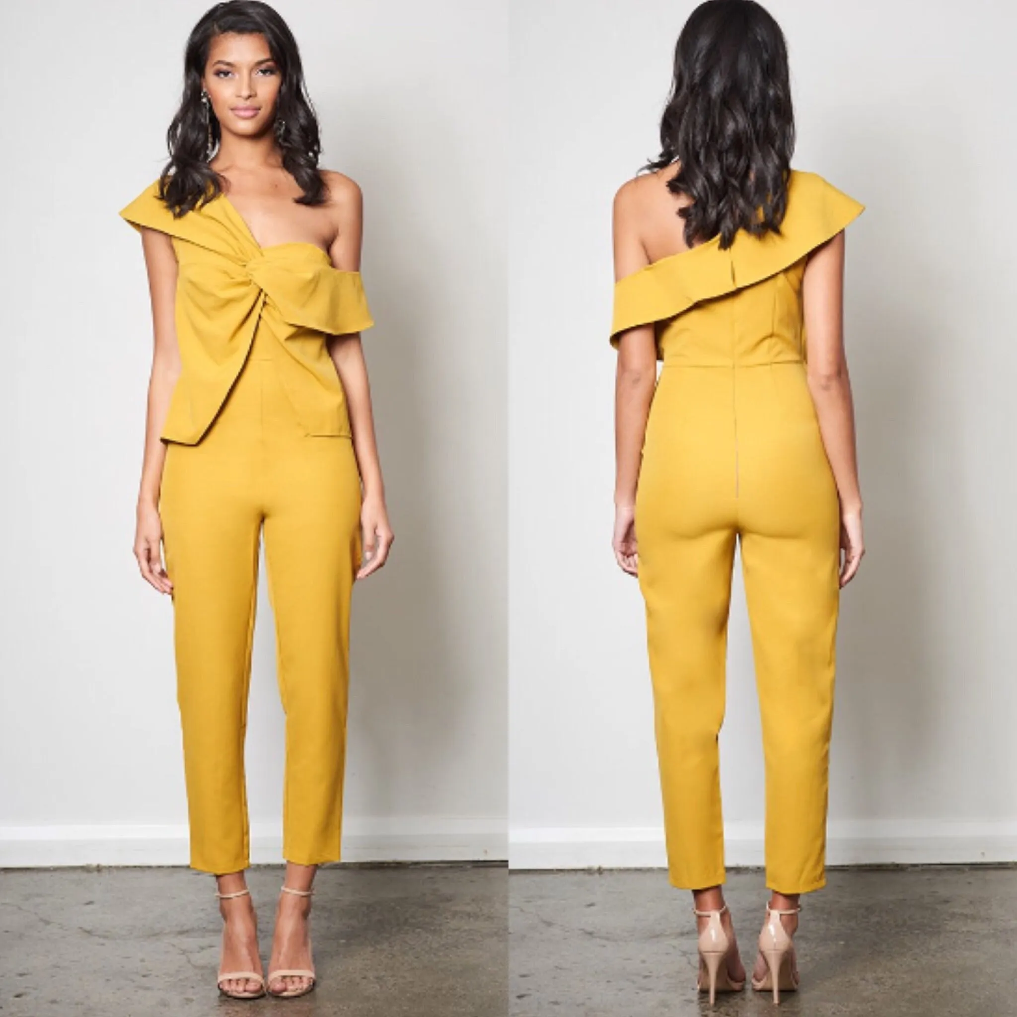 Lee mustard jumpsuit