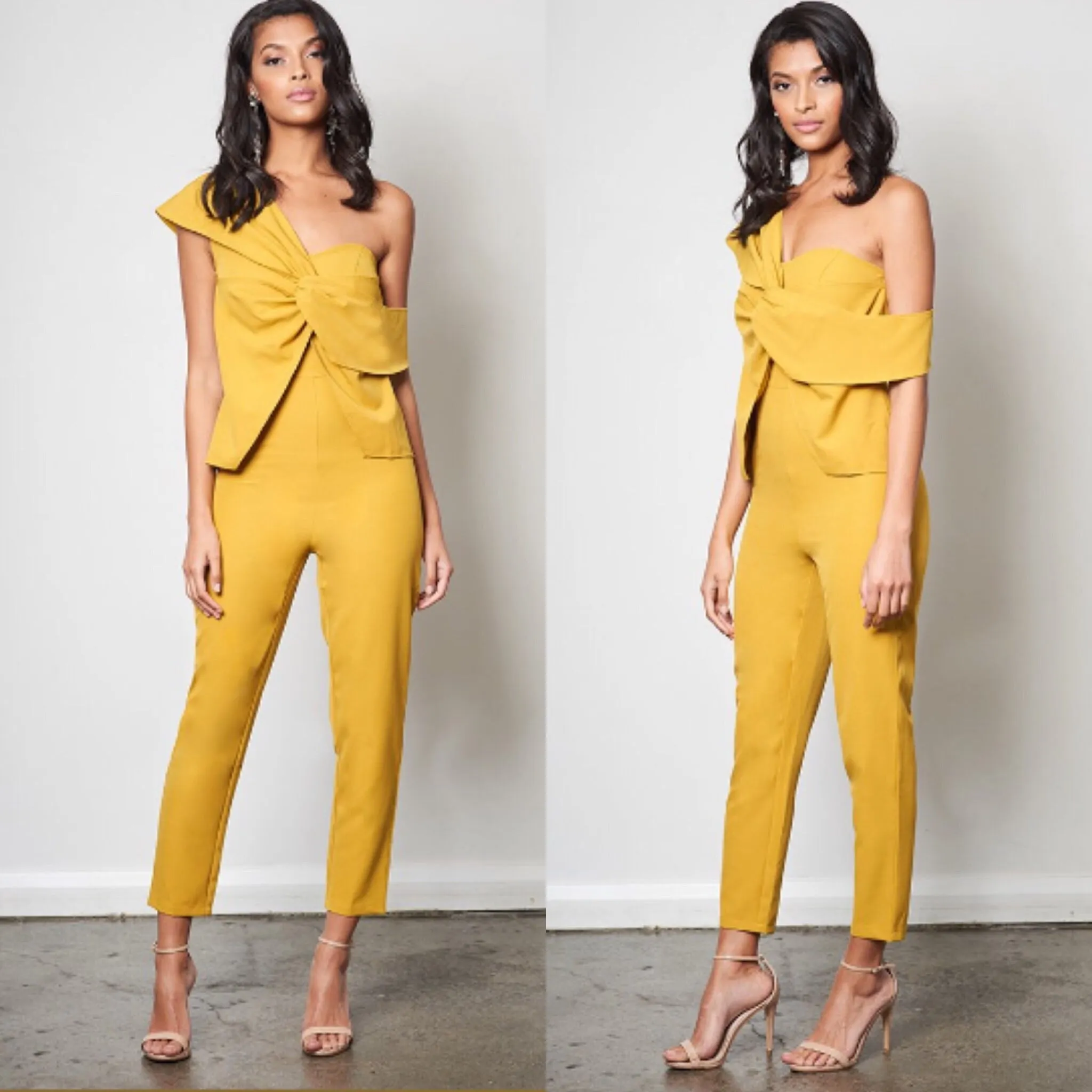 Lee mustard jumpsuit