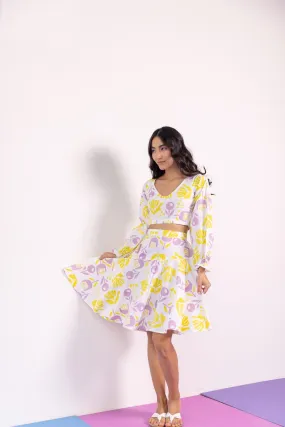 Lemon-rose Co-ord