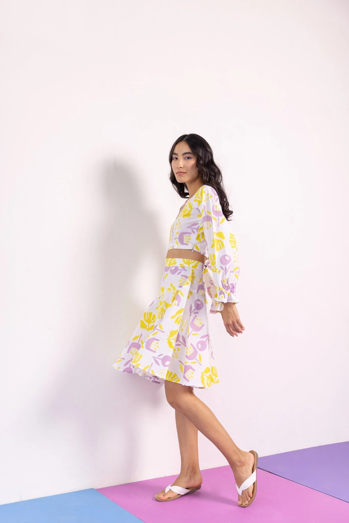 Lemon-rose Co-ord