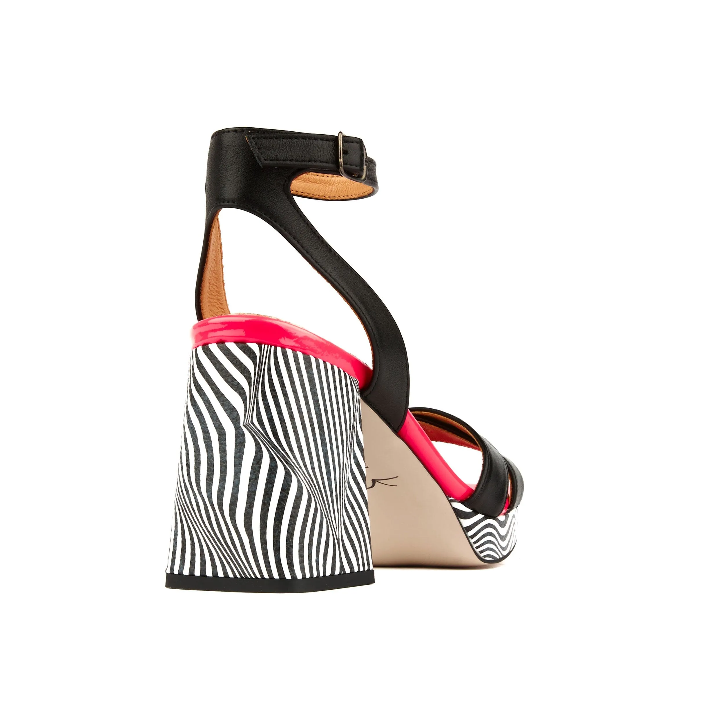 Long Beach - Optical Zebra & Black & Pink