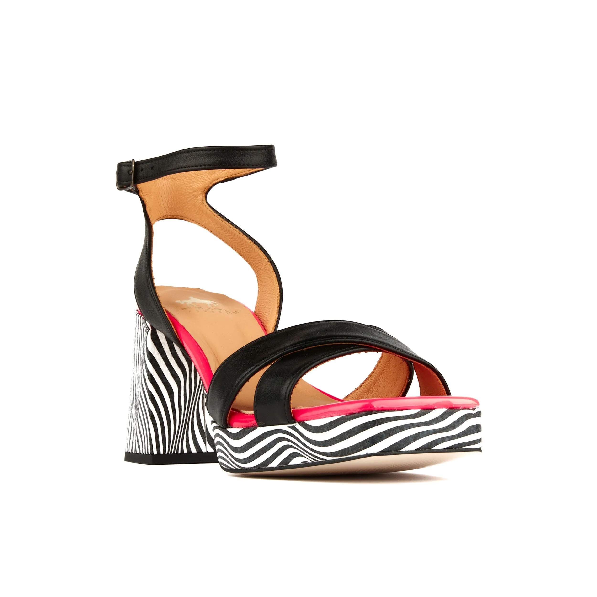 Long Beach - Optical Zebra & Black & Pink