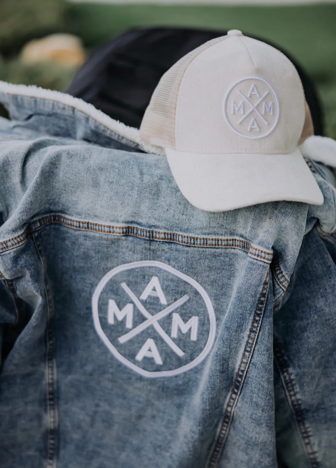 Mama X™ Light Suede Trucker Hat