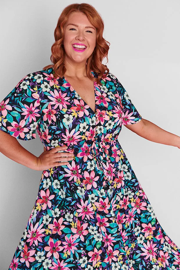 Marley Neon Bloom Dress