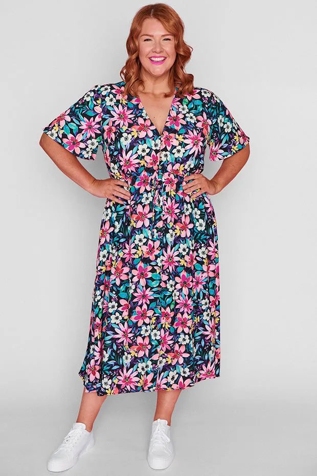 Marley Neon Bloom Dress