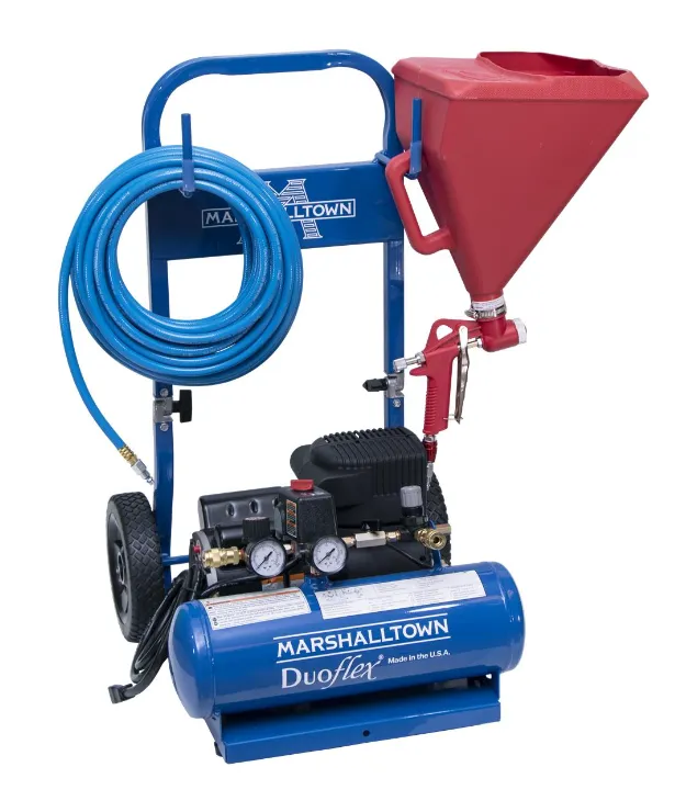 Marshalltown HC129A DuoFlex Compressor w/ QuickShooter™ Hopper Gun