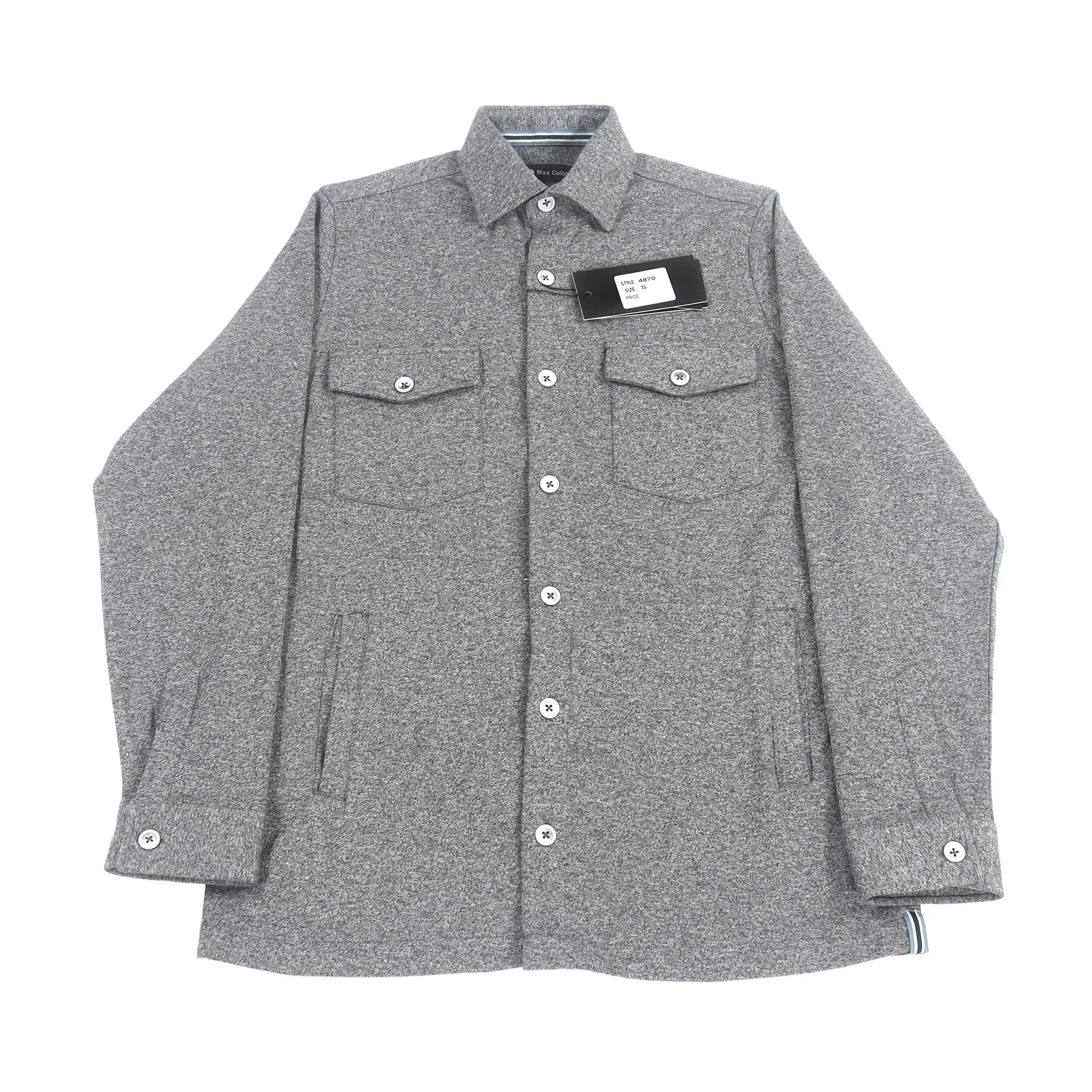 MC Melange Grey Long Sleeve Knit