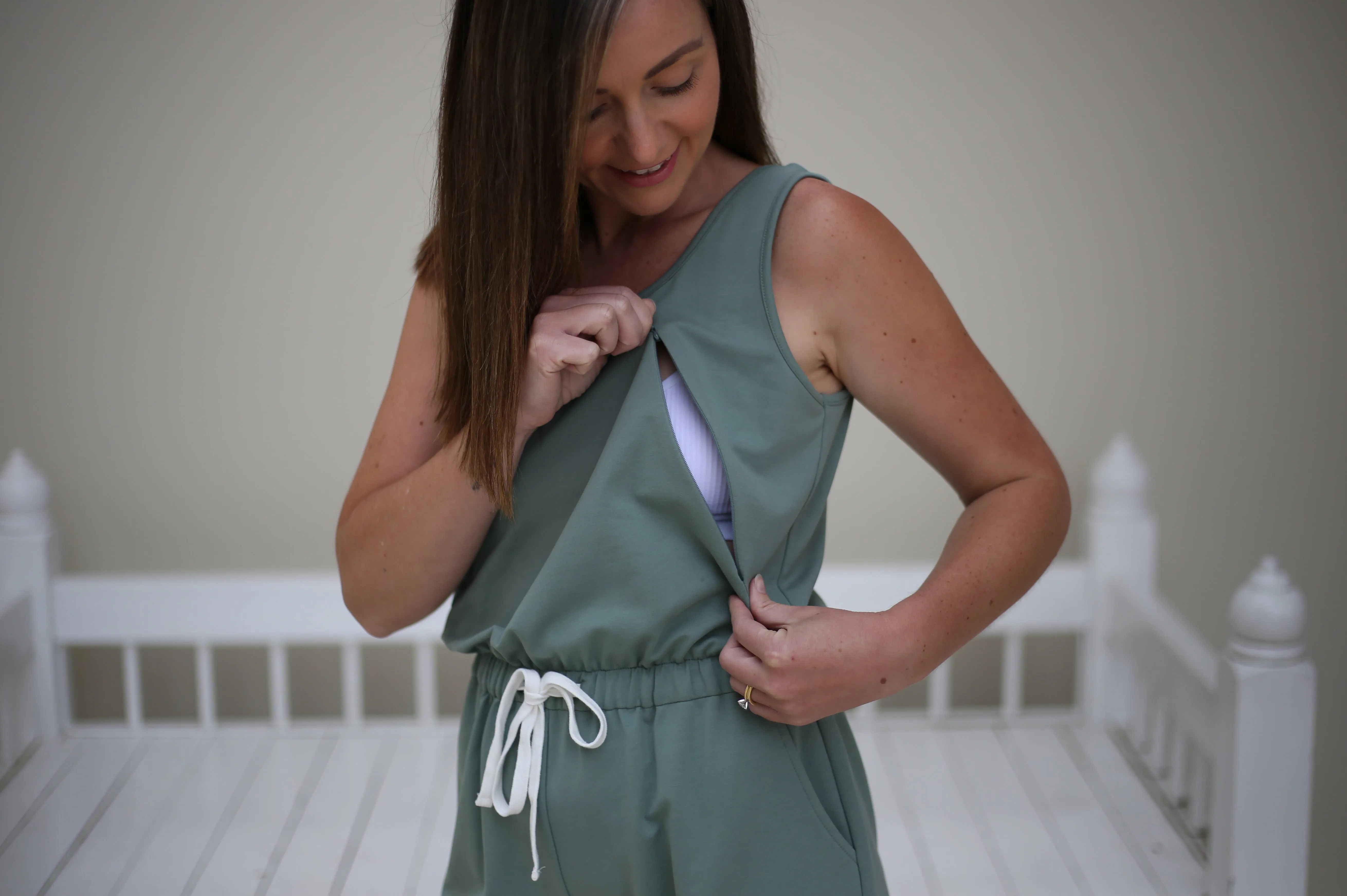 Mila Jumpsuit - Sage