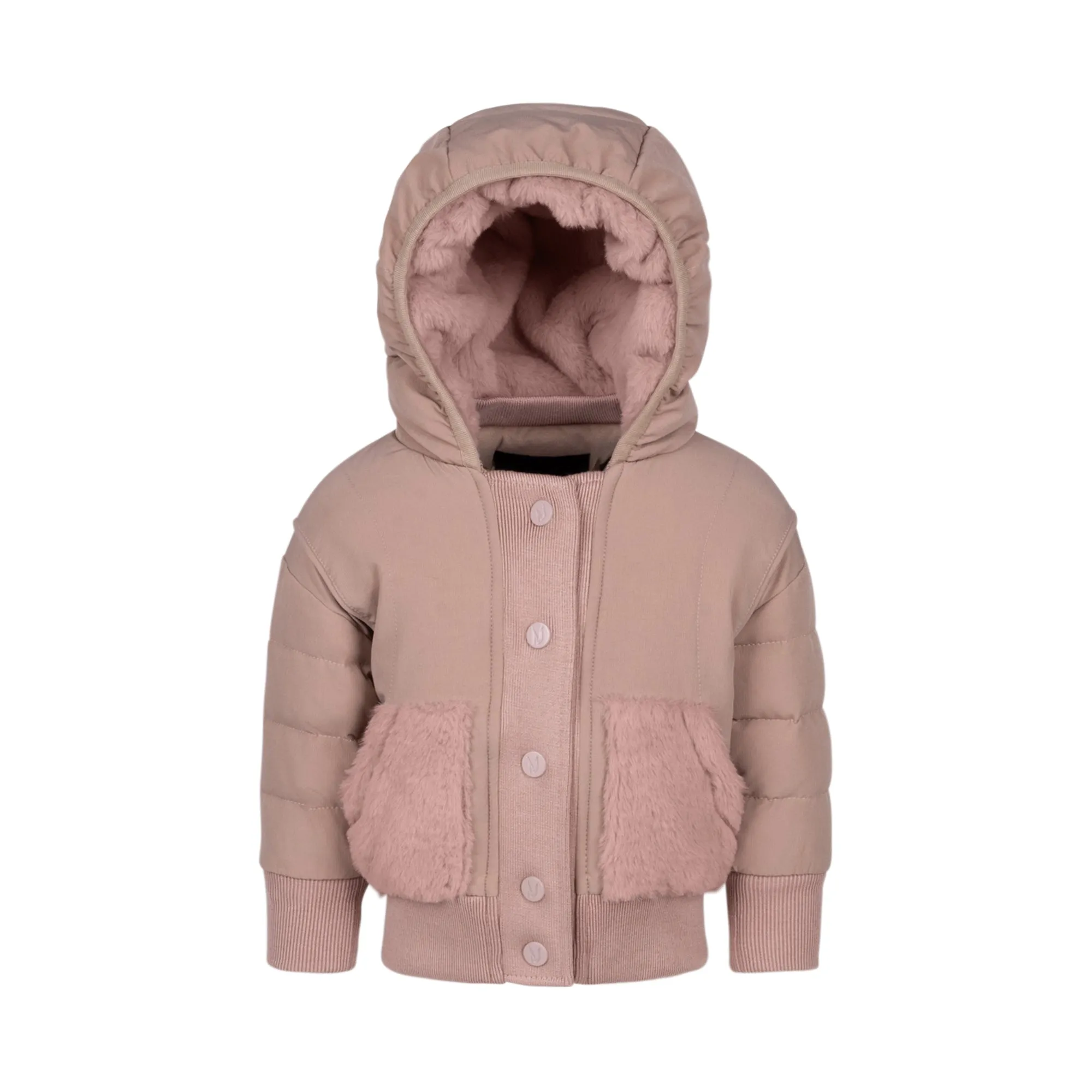 MJ201-Baby Knit Coat-Blush